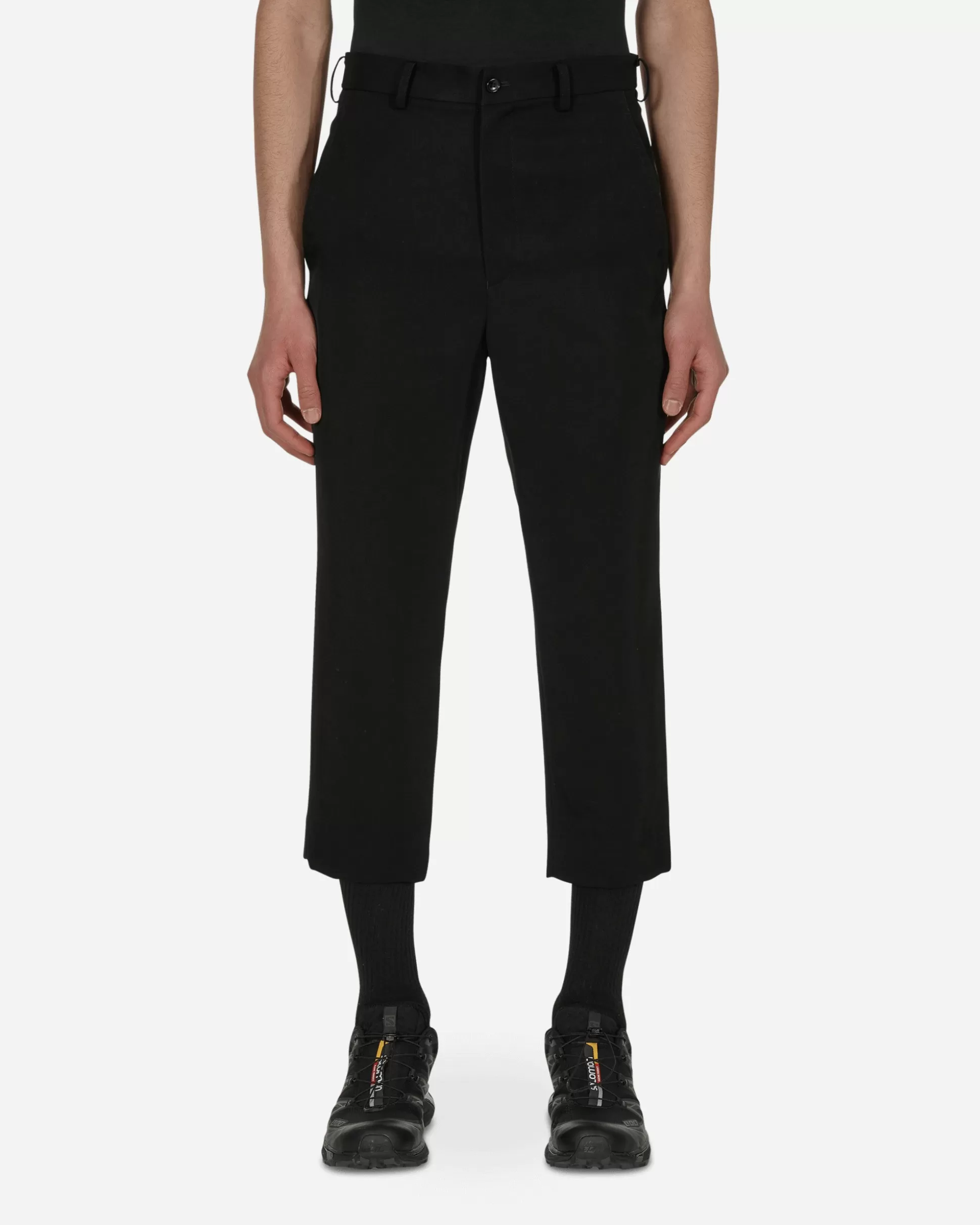 Comme Des Garçons Black Nylon Trousers Black Online