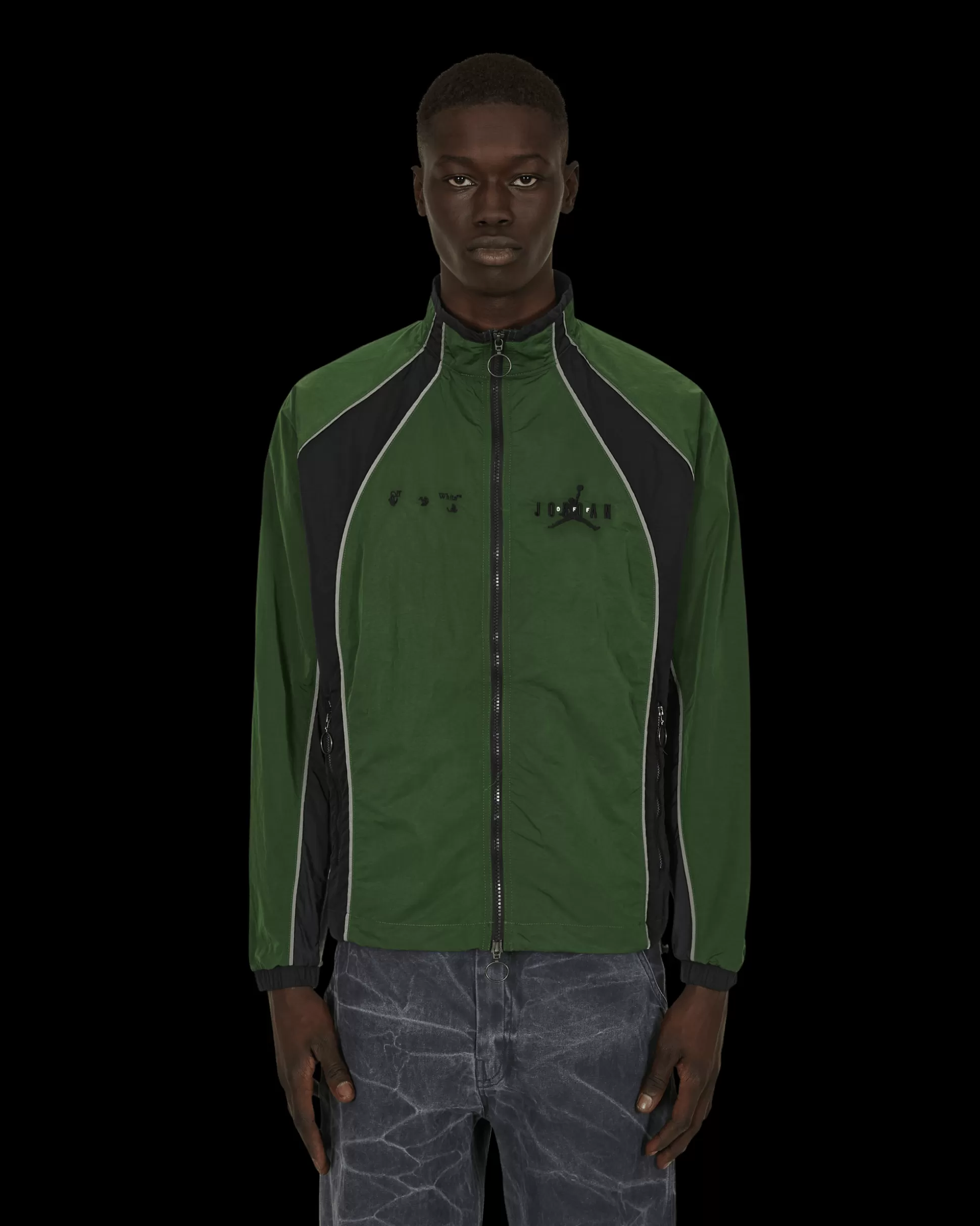 Nike Jordan Off-White Track Jacket Green Shop