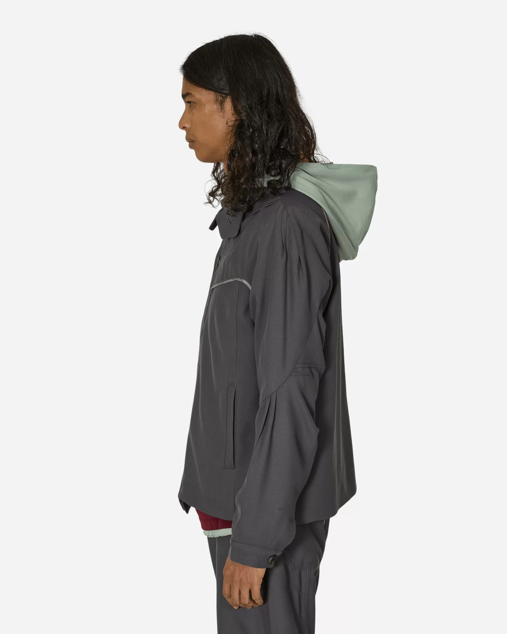 Kiko Kostadinov Ohne K-Dart Jacket Iron Grey Cheap