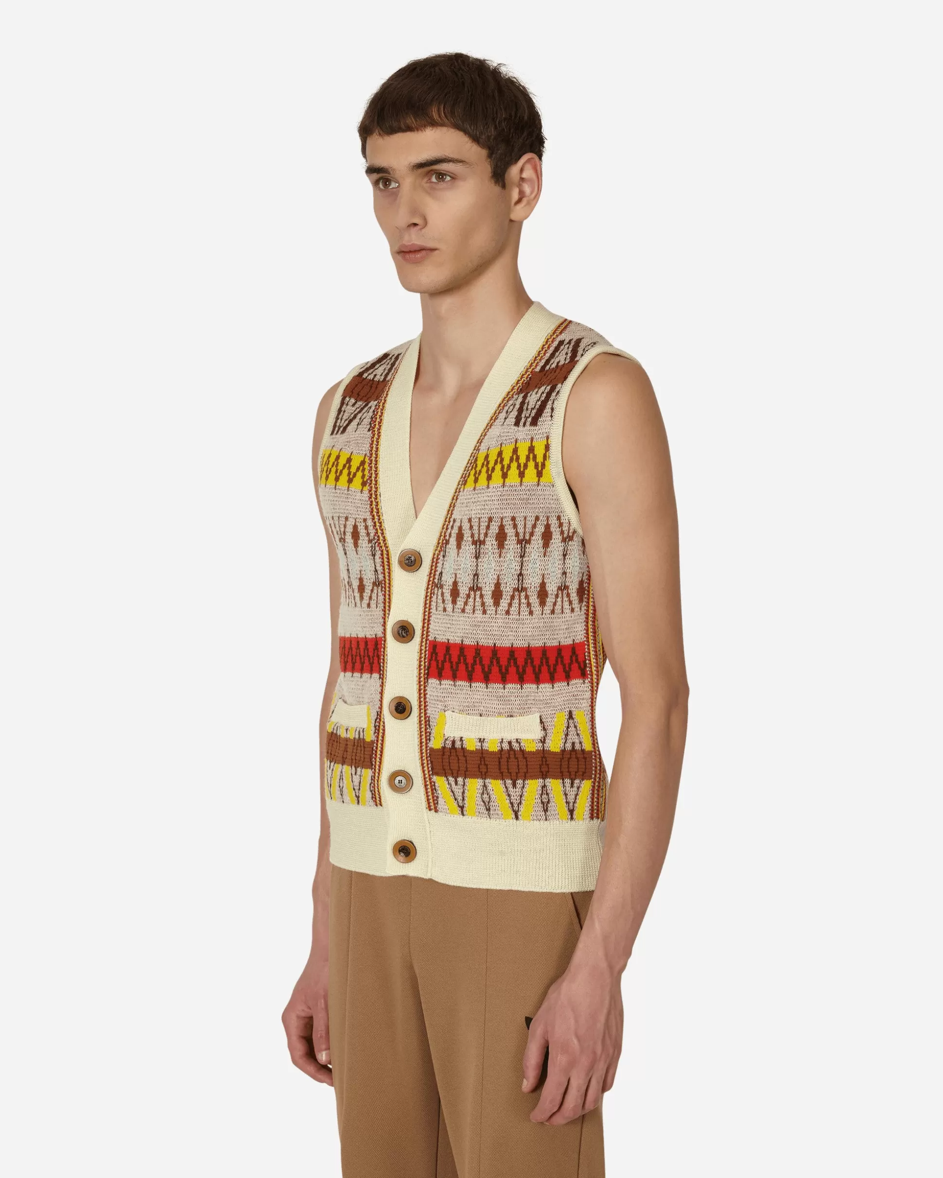 Wales Bonner Orchestra Vest Beige Store