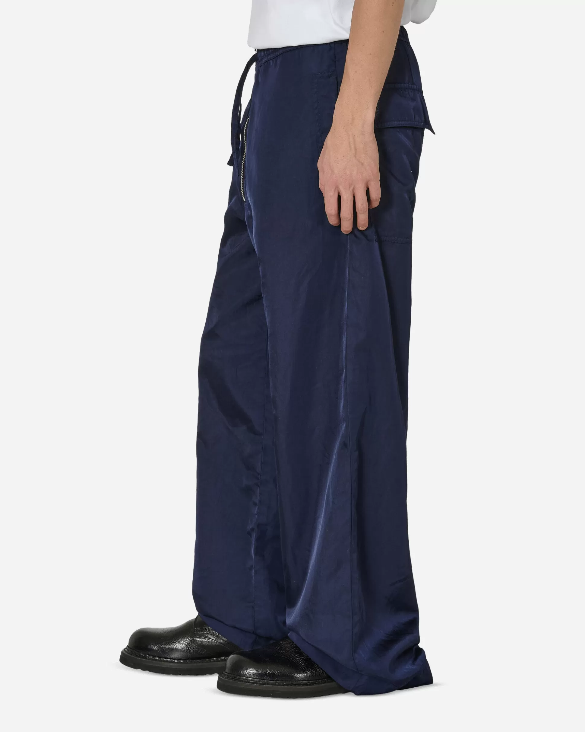Dries Van Noten Overdyed Pants Blue New