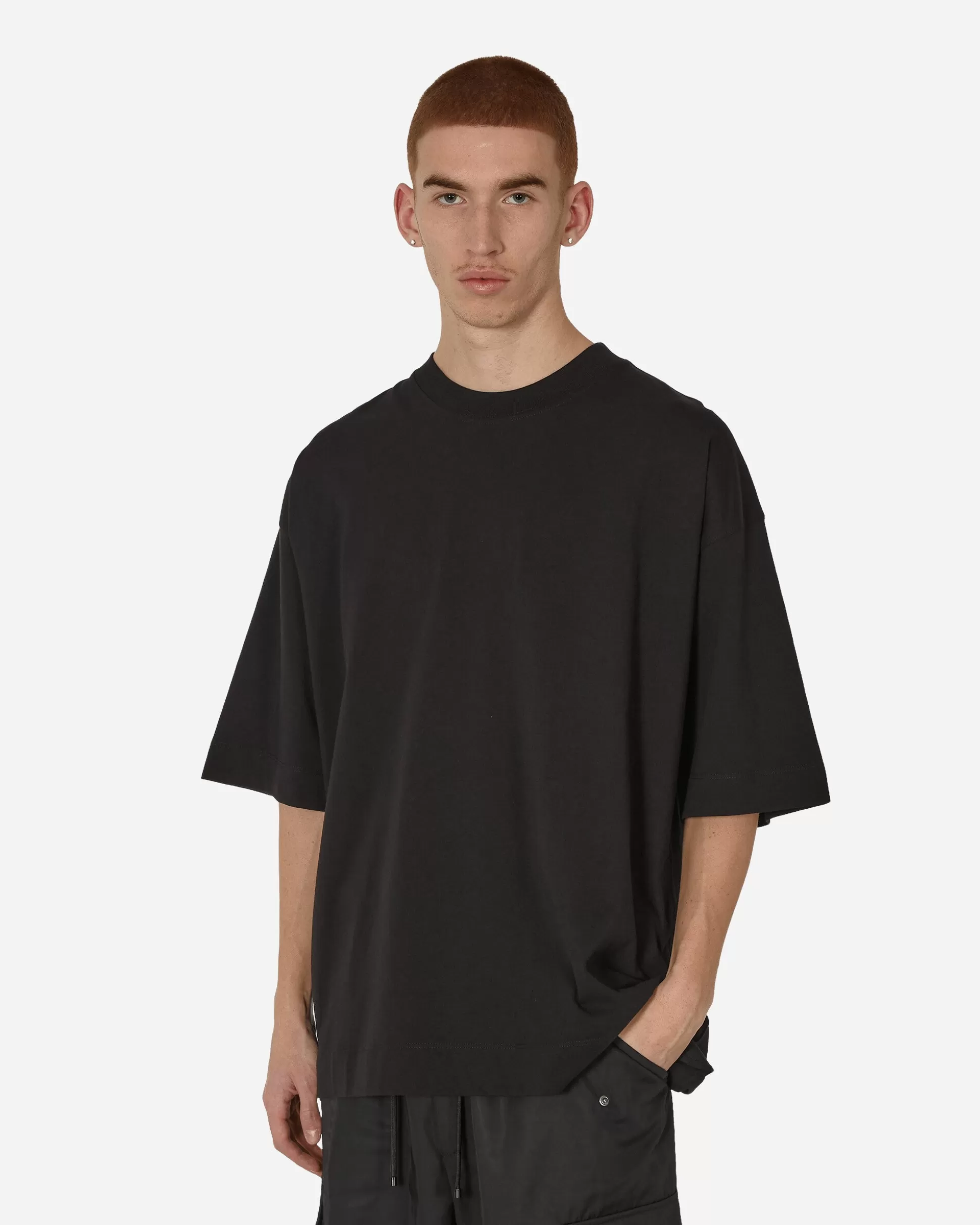 Dries Van Noten Oversized T-Shirt Black Hot