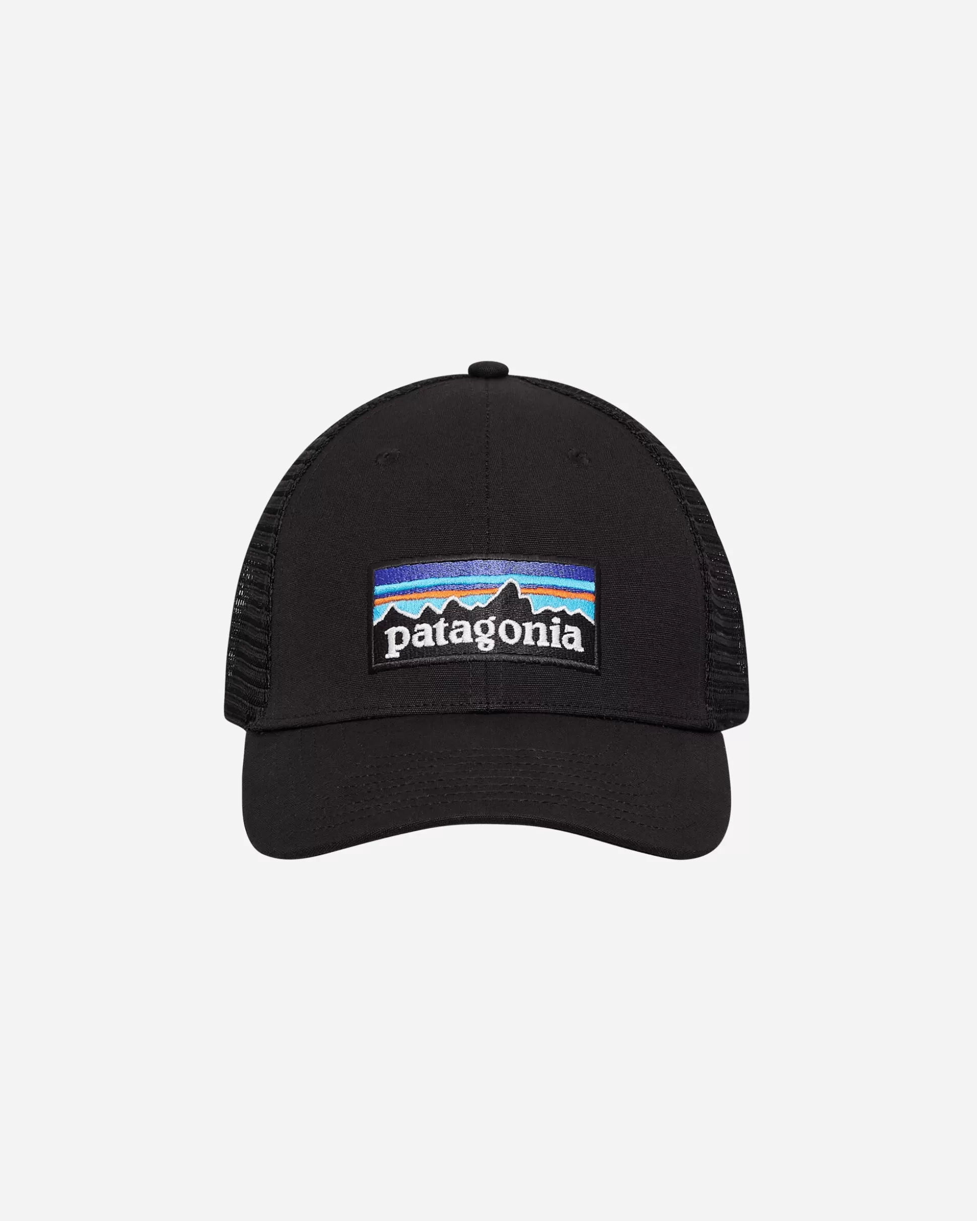 Patagonia P-6 Logo Lopro Trucker Hat Black Flash Sale