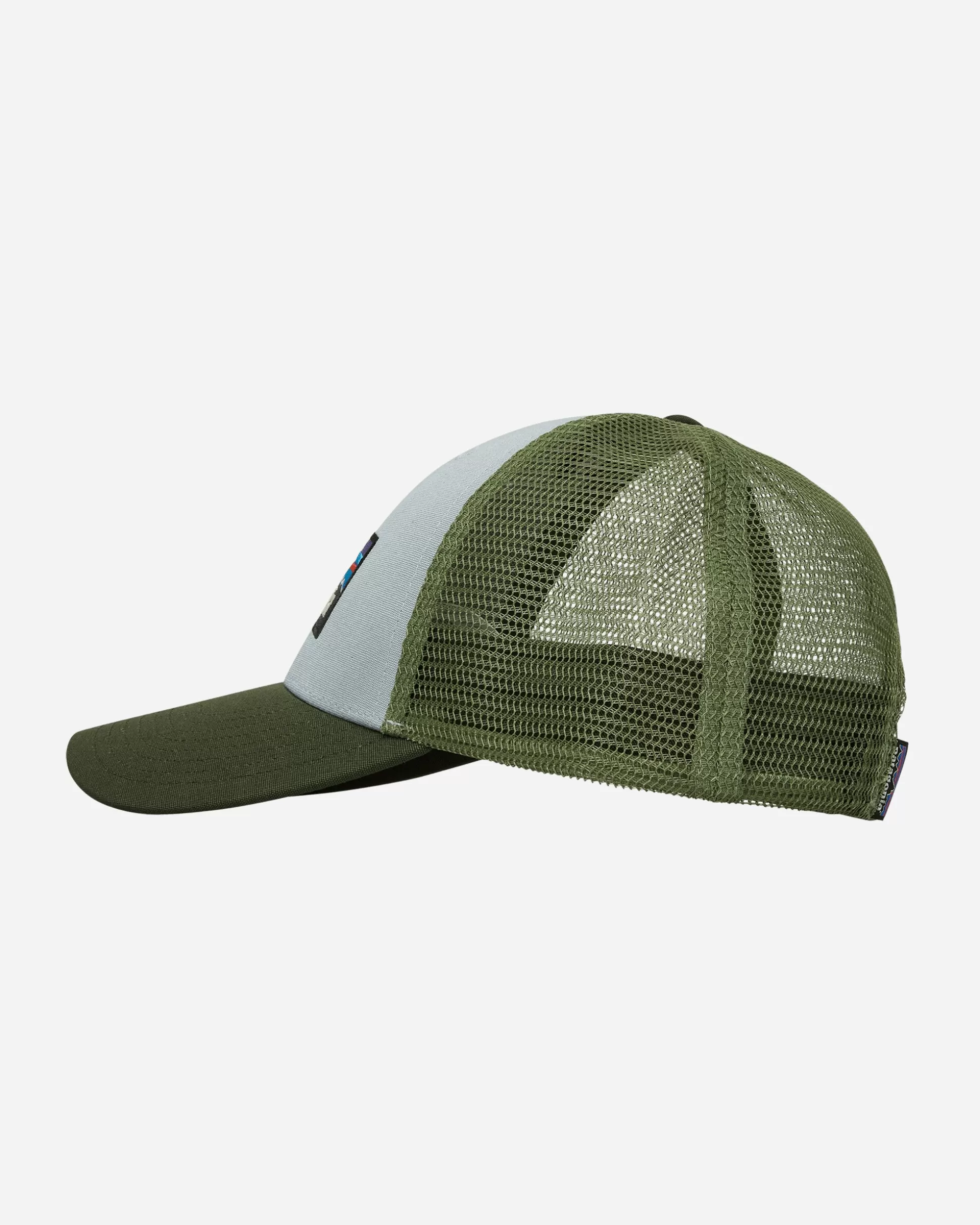 Patagonia P-6 Logo Lopro Trucker Hat Thermal Blue / Green Cheap