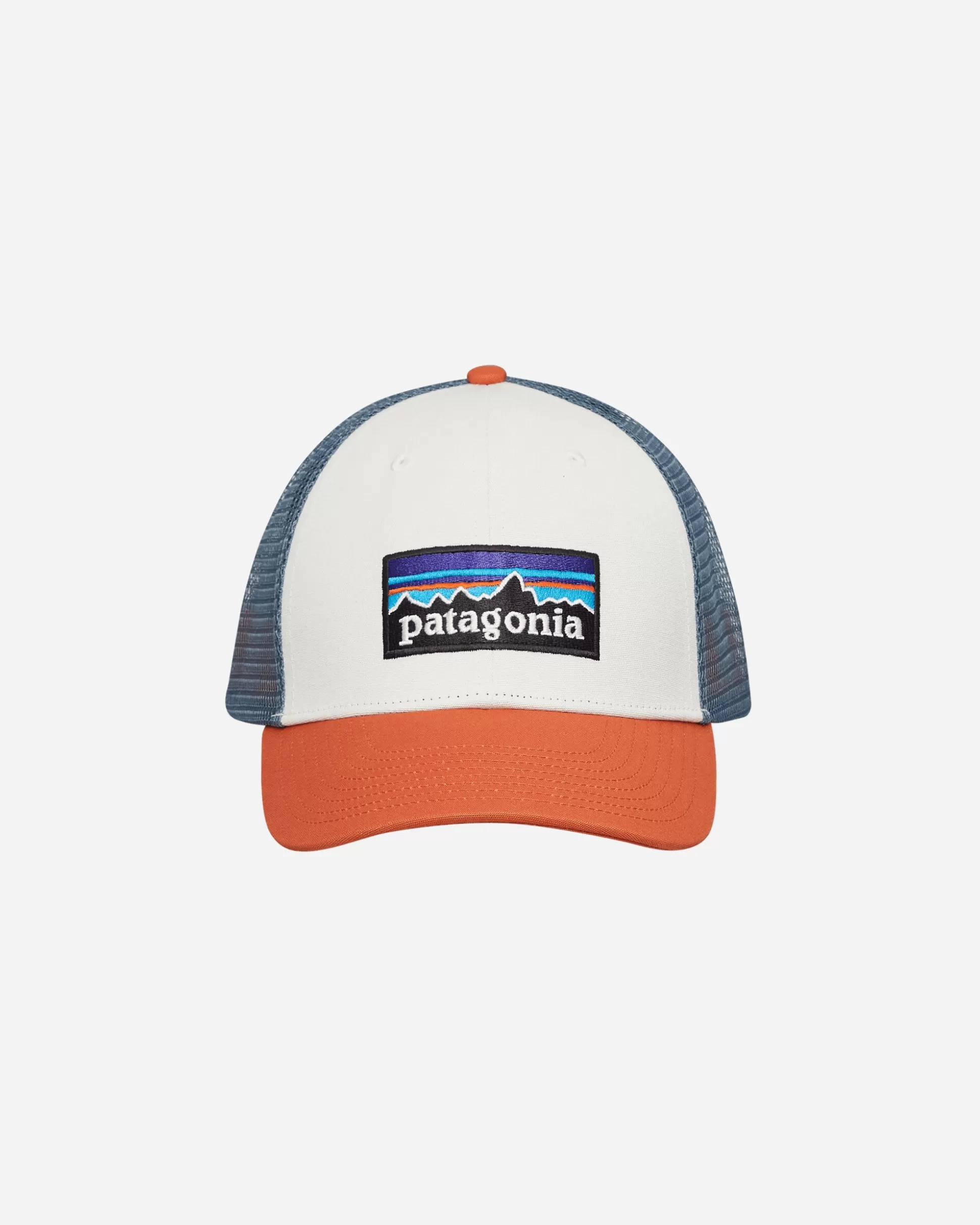 Patagonia P-6 Logo Lopro Trucker Hat White / Redtail Cheap