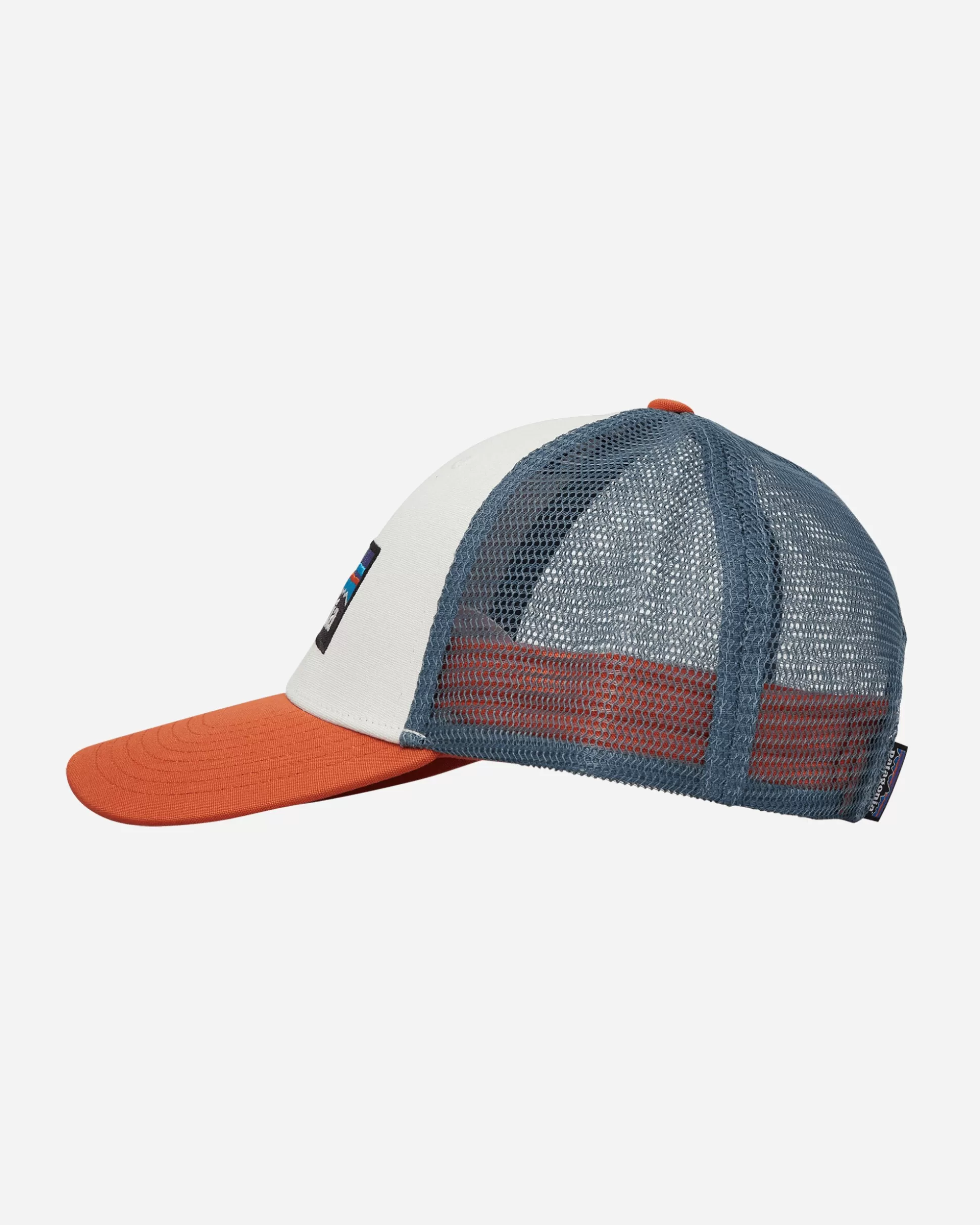 Patagonia P-6 Logo Lopro Trucker Hat White / Redtail Cheap