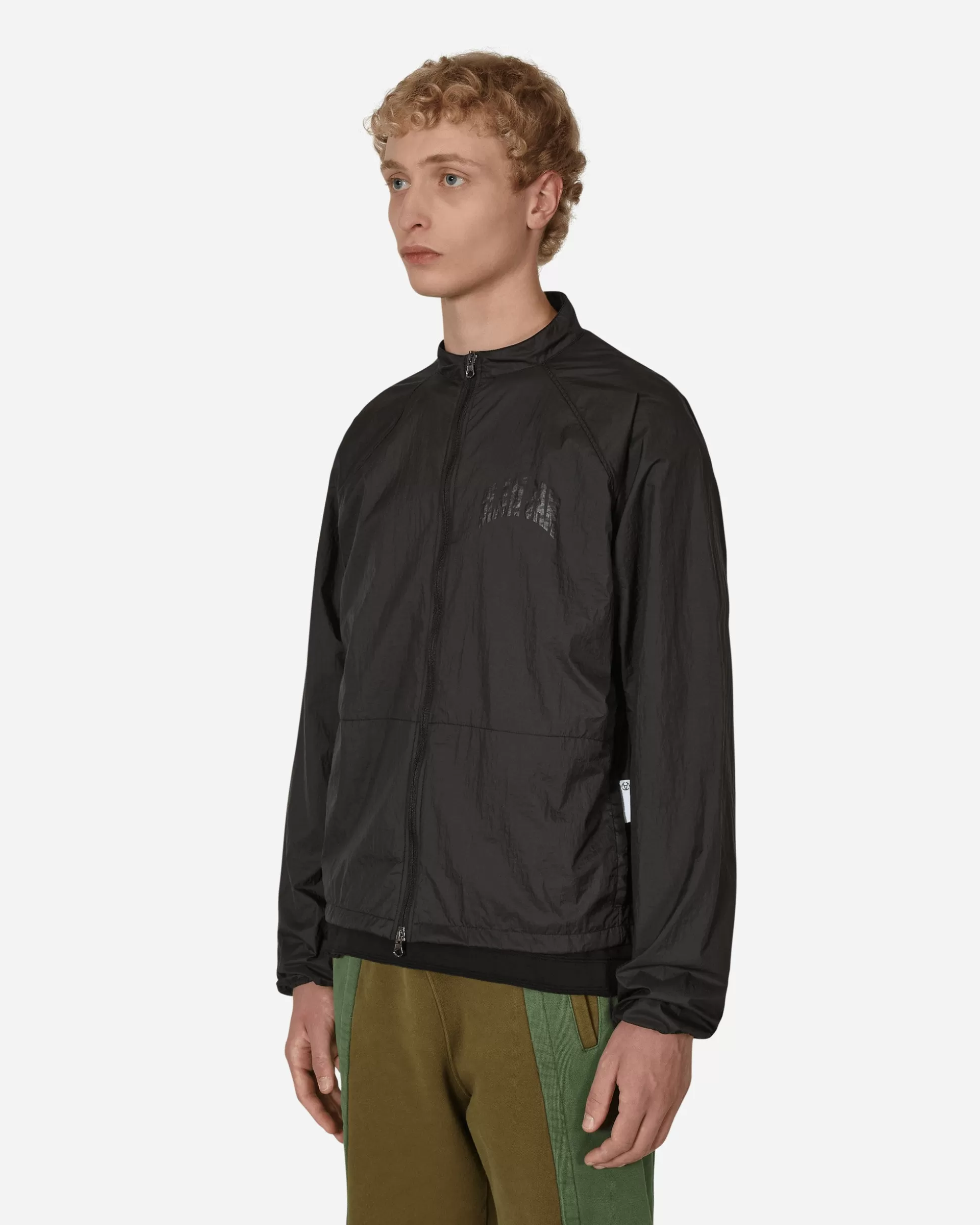 Slam Jam Packable Windbreaker Black Discount