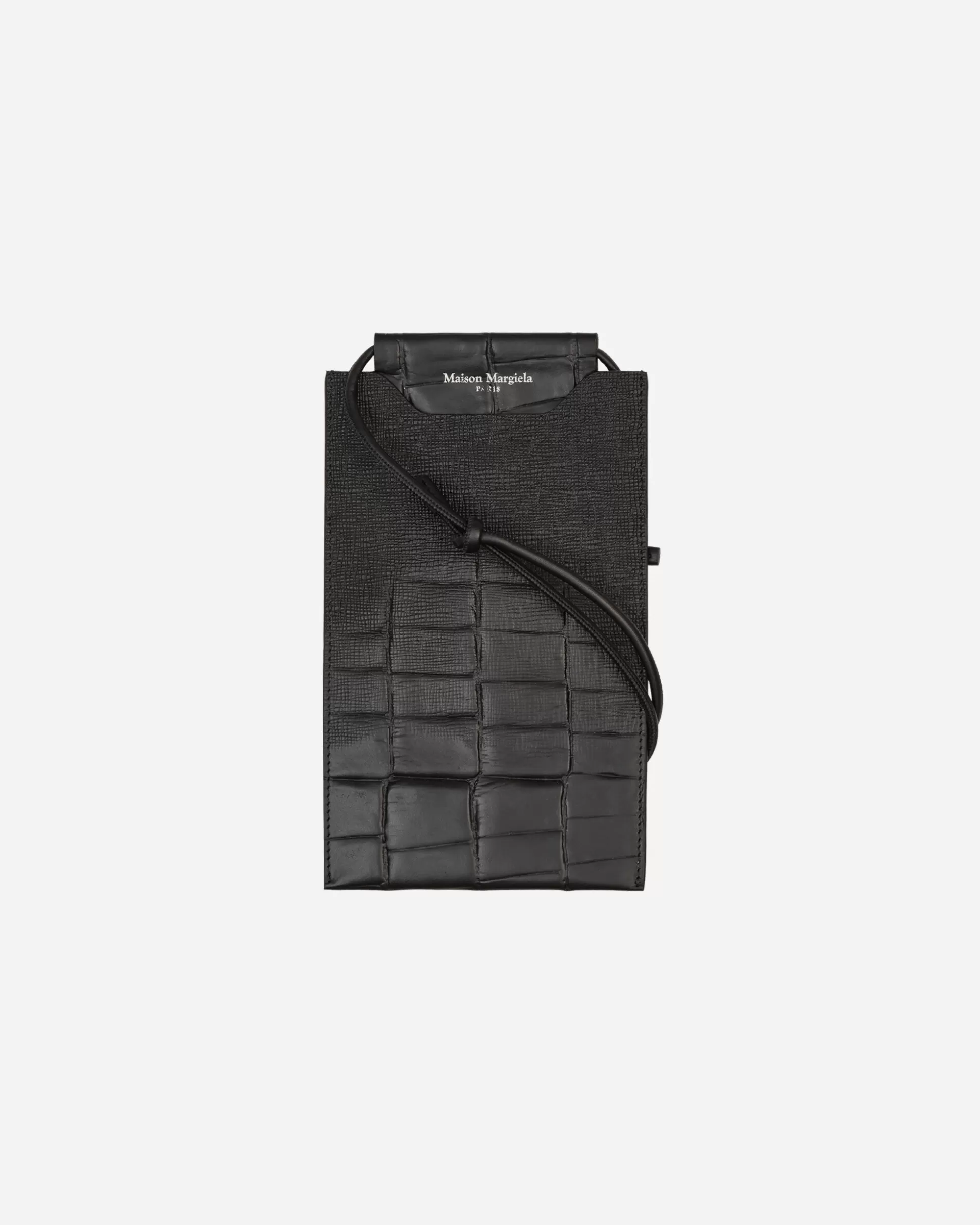 Maison Margiela Phone Neck Pouch Black New