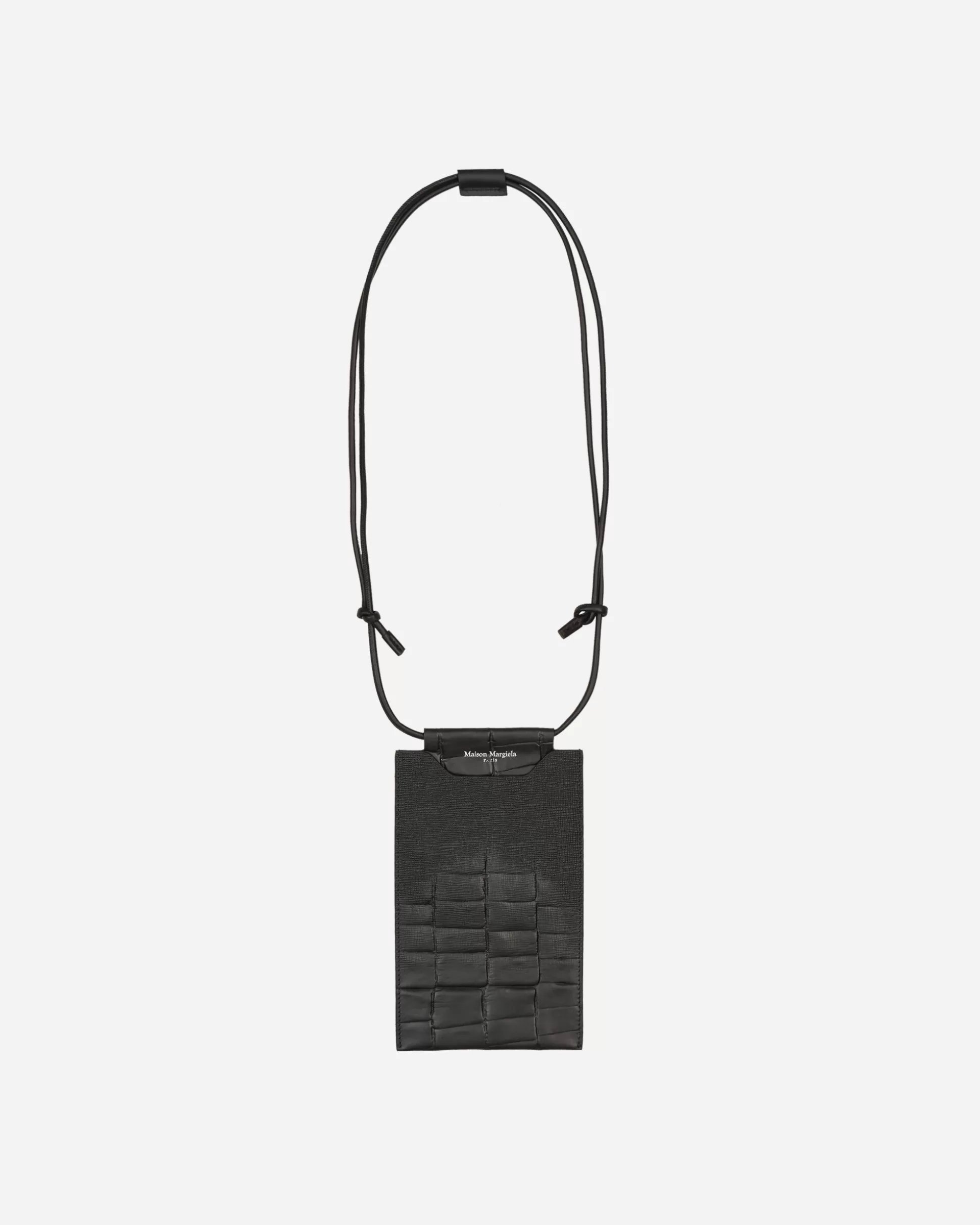 Maison Margiela Phone Neck Pouch Black New