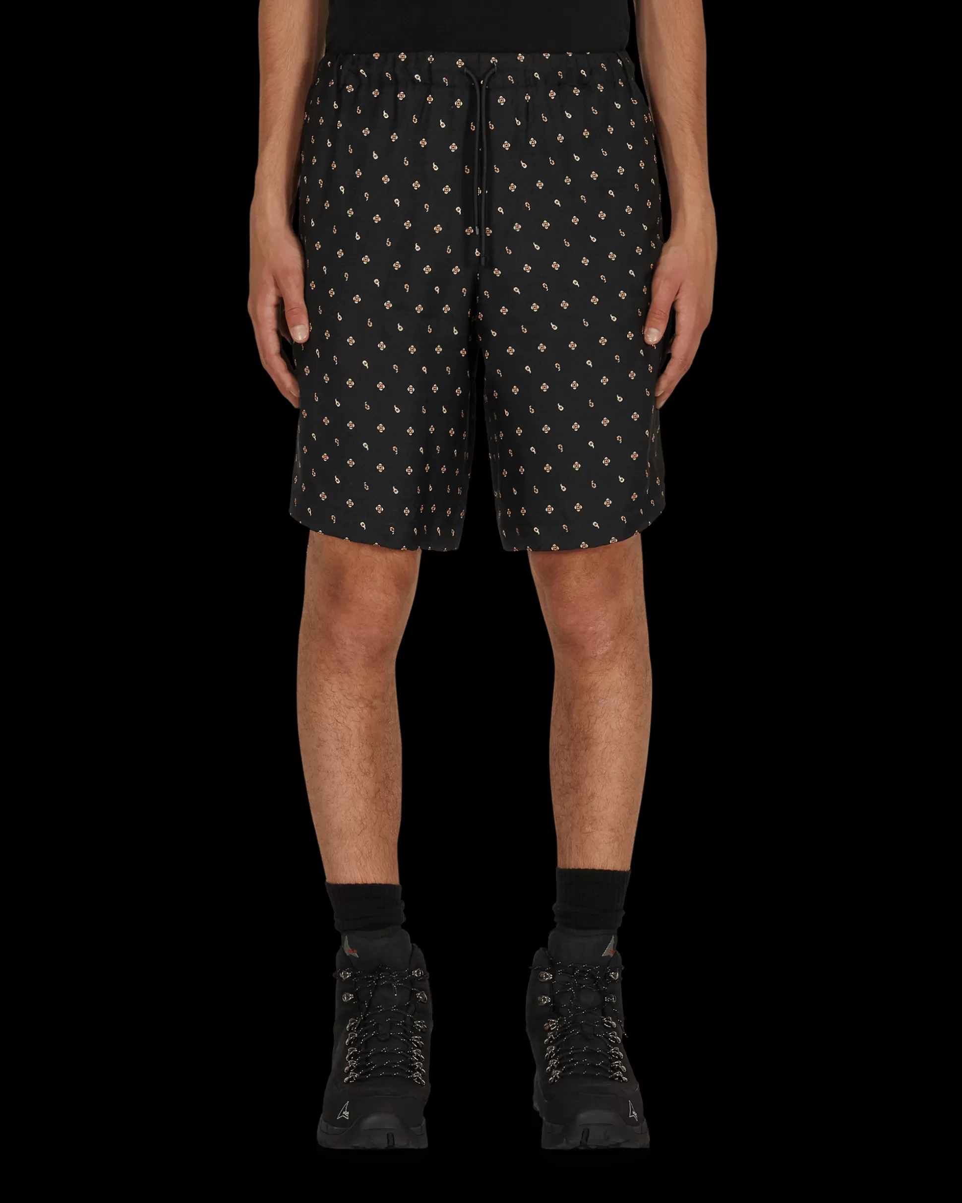 Dries Van Noten Piperi Shorts Blue Fashion