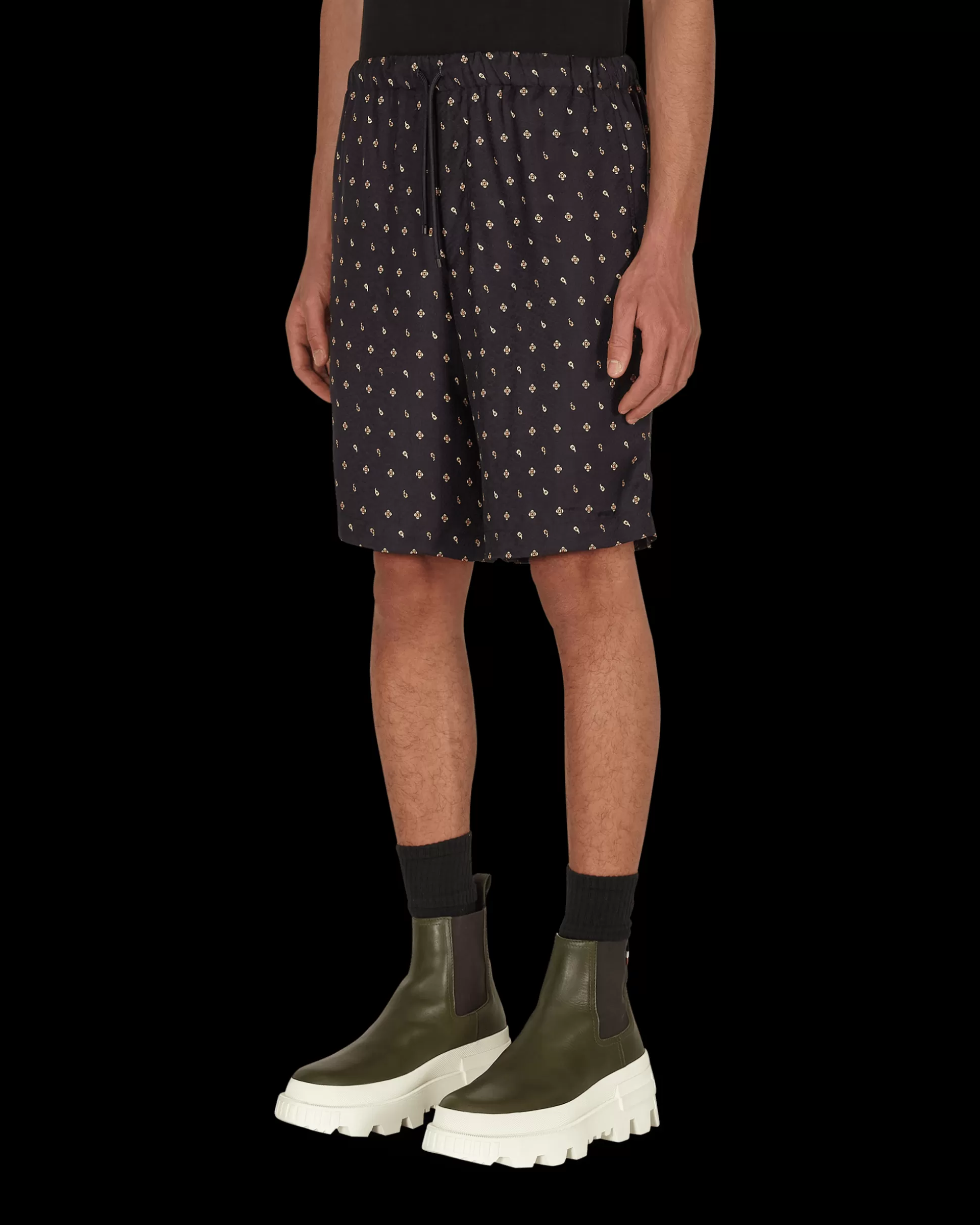 Dries Van Noten Piperi Shorts Blue Fashion