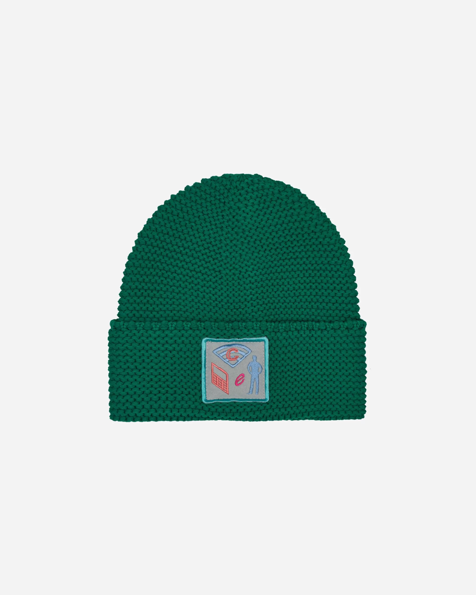 Cav Empt Poly Knit Cap Green Shop