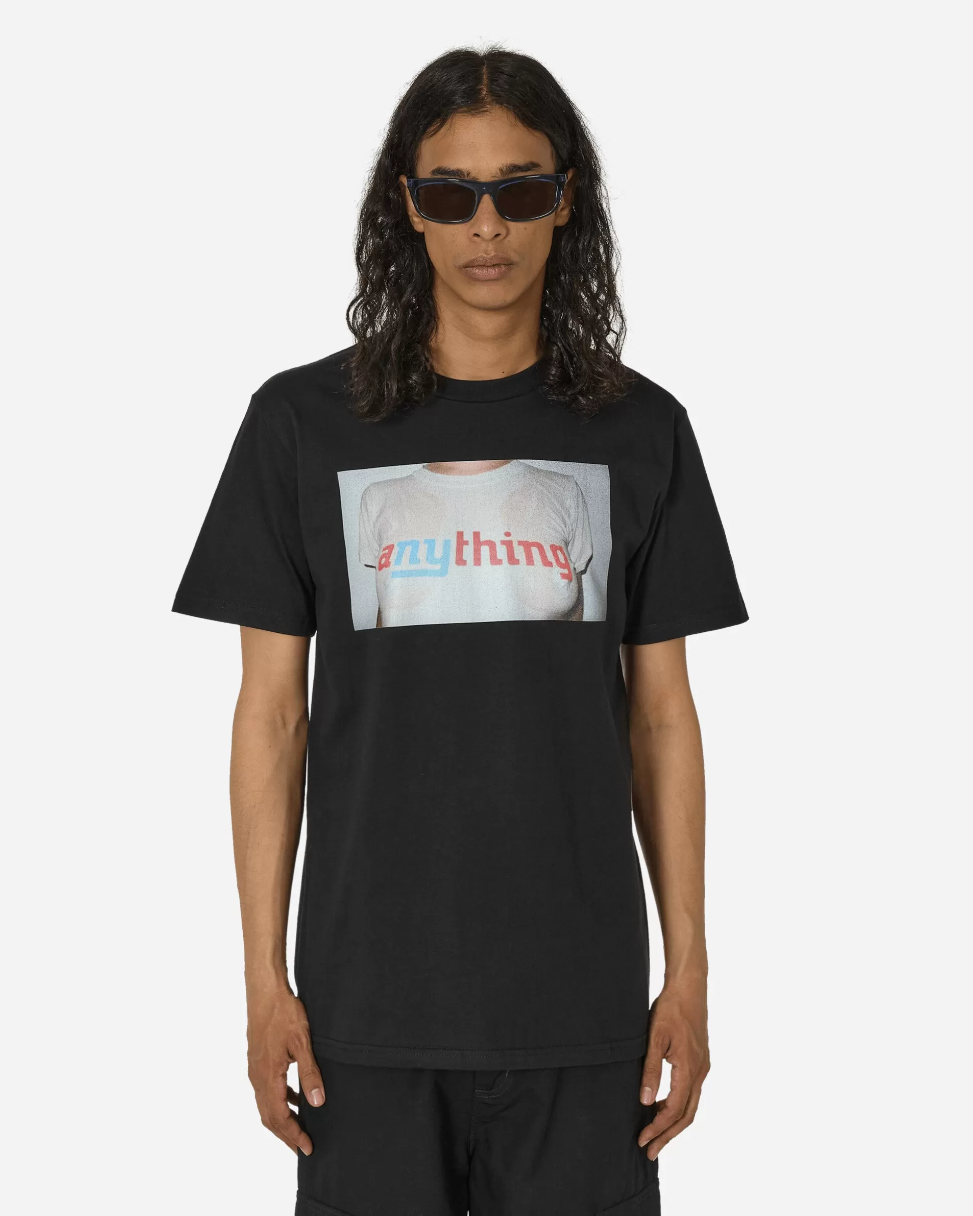 aNYthing Portrait T-Shirt Black Store