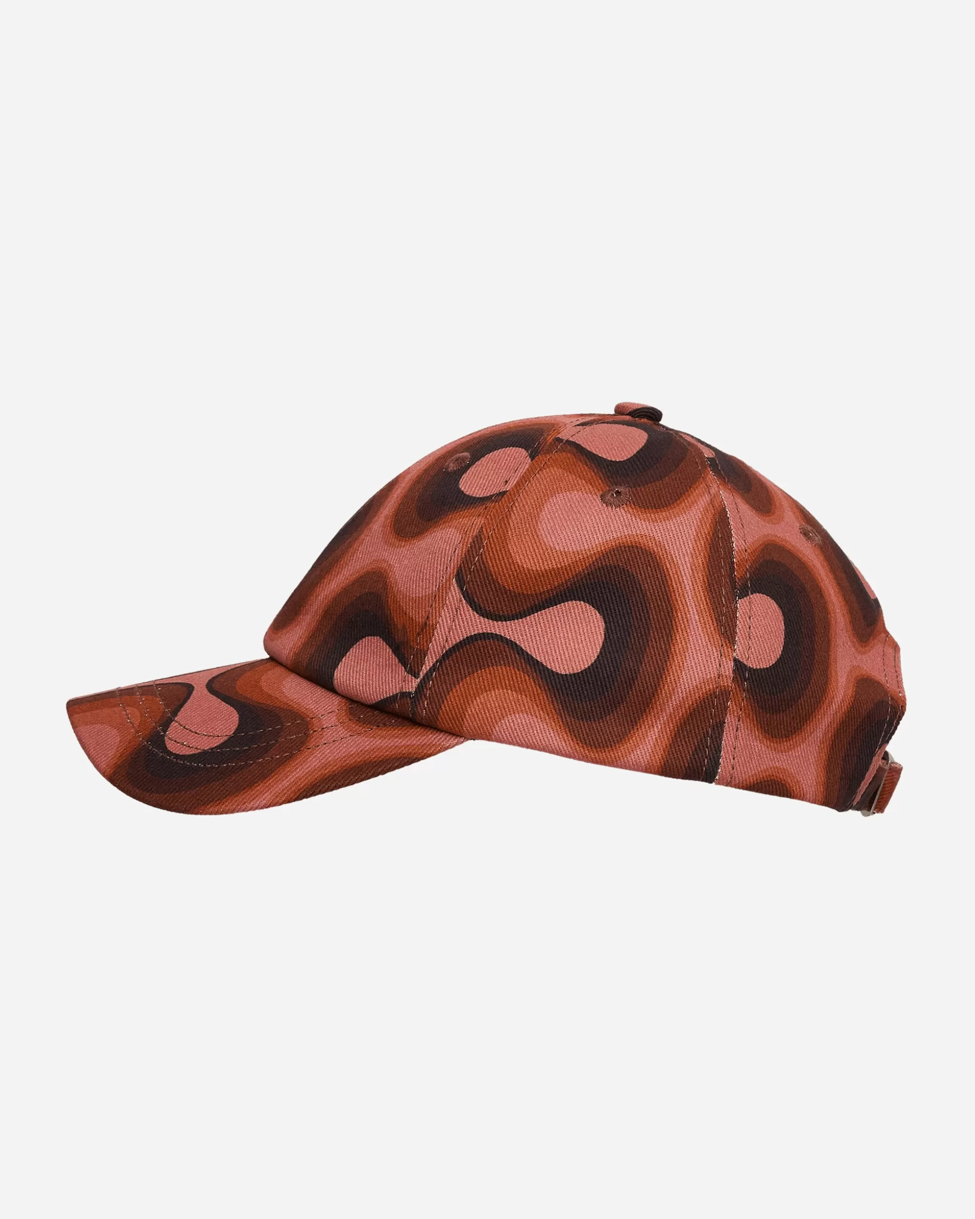 Dries Van Noten Printed Cotton Cap Salmon Outlet