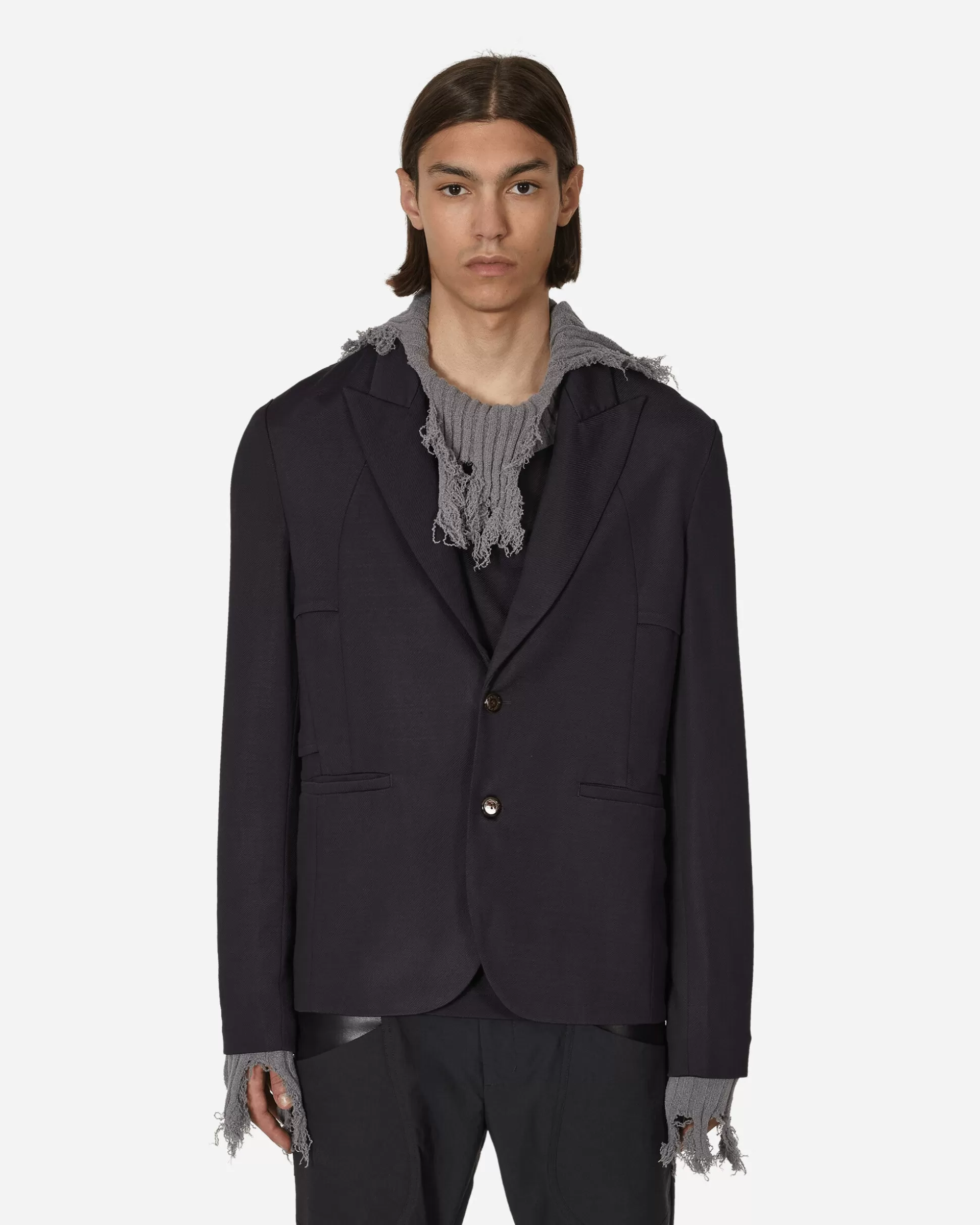 Kiko Kostadinov Ria Ventilation Blazer Dark Blue Best