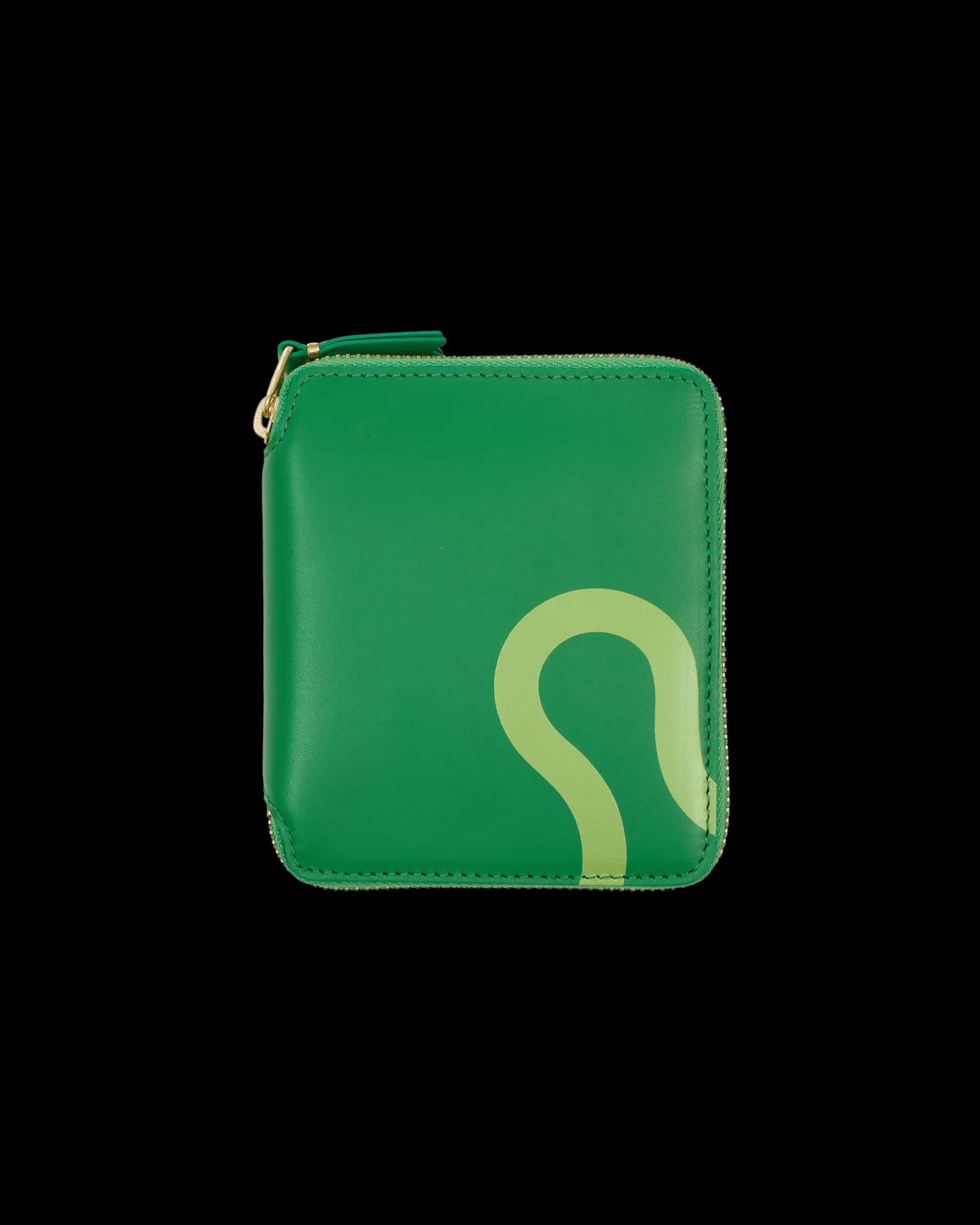 Comme Des Garçons Wallet Ruby Eye Zip-Around Wallet Green Fashion