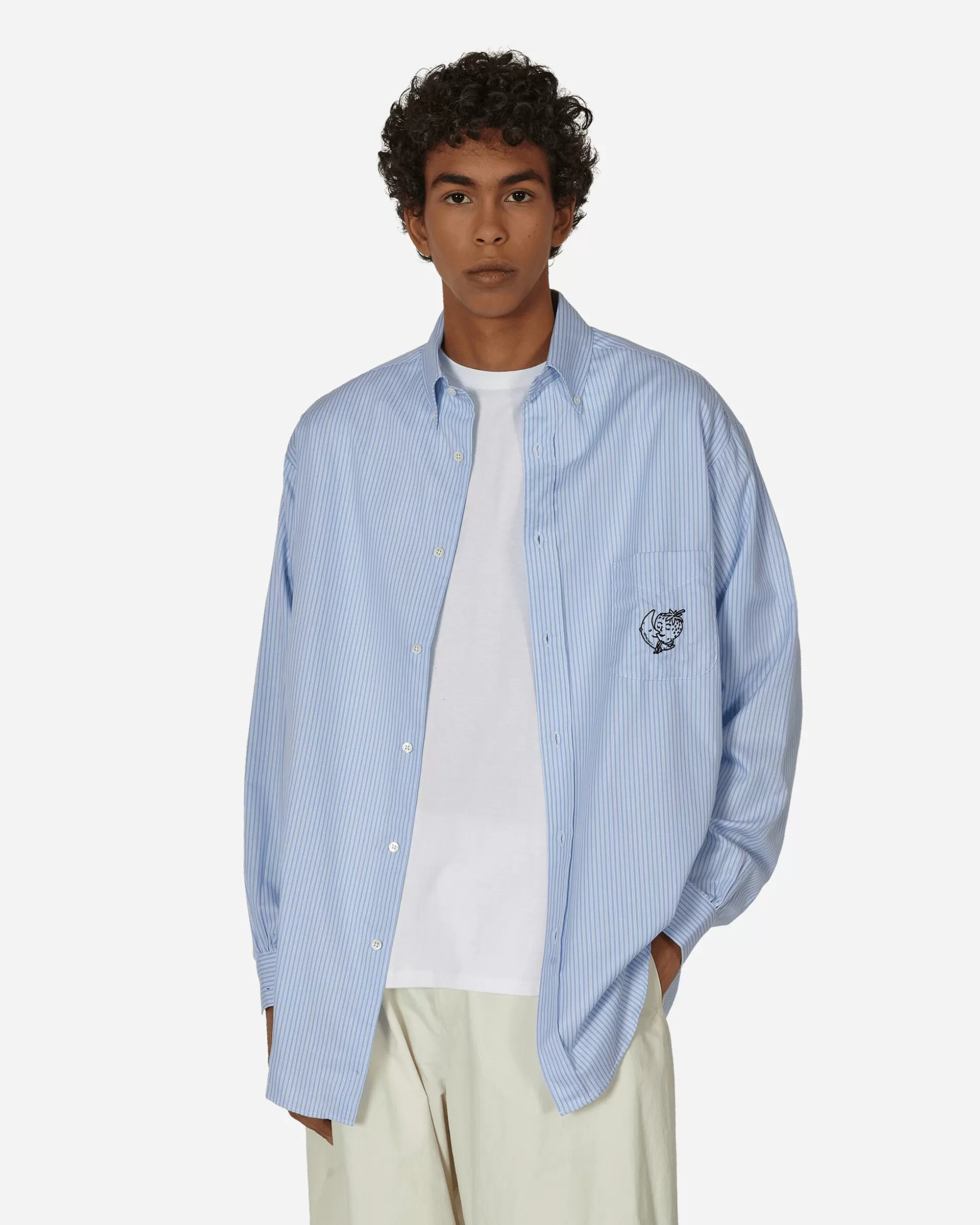 Sky High Farm Samira Nasr Striped Shirt Blue Best