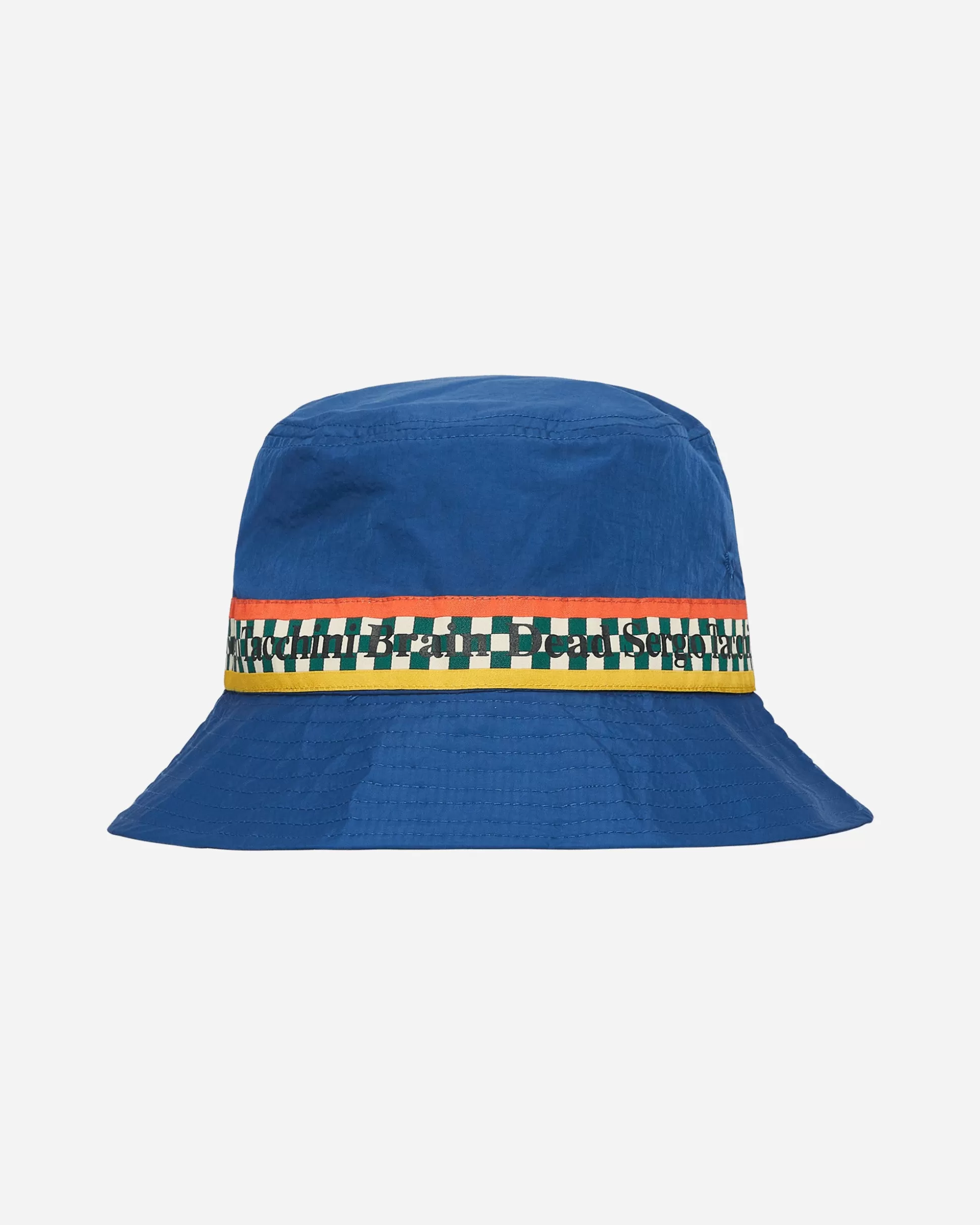 Brain Dead Sergio Tacchini Bucket Hat Blue Fashion