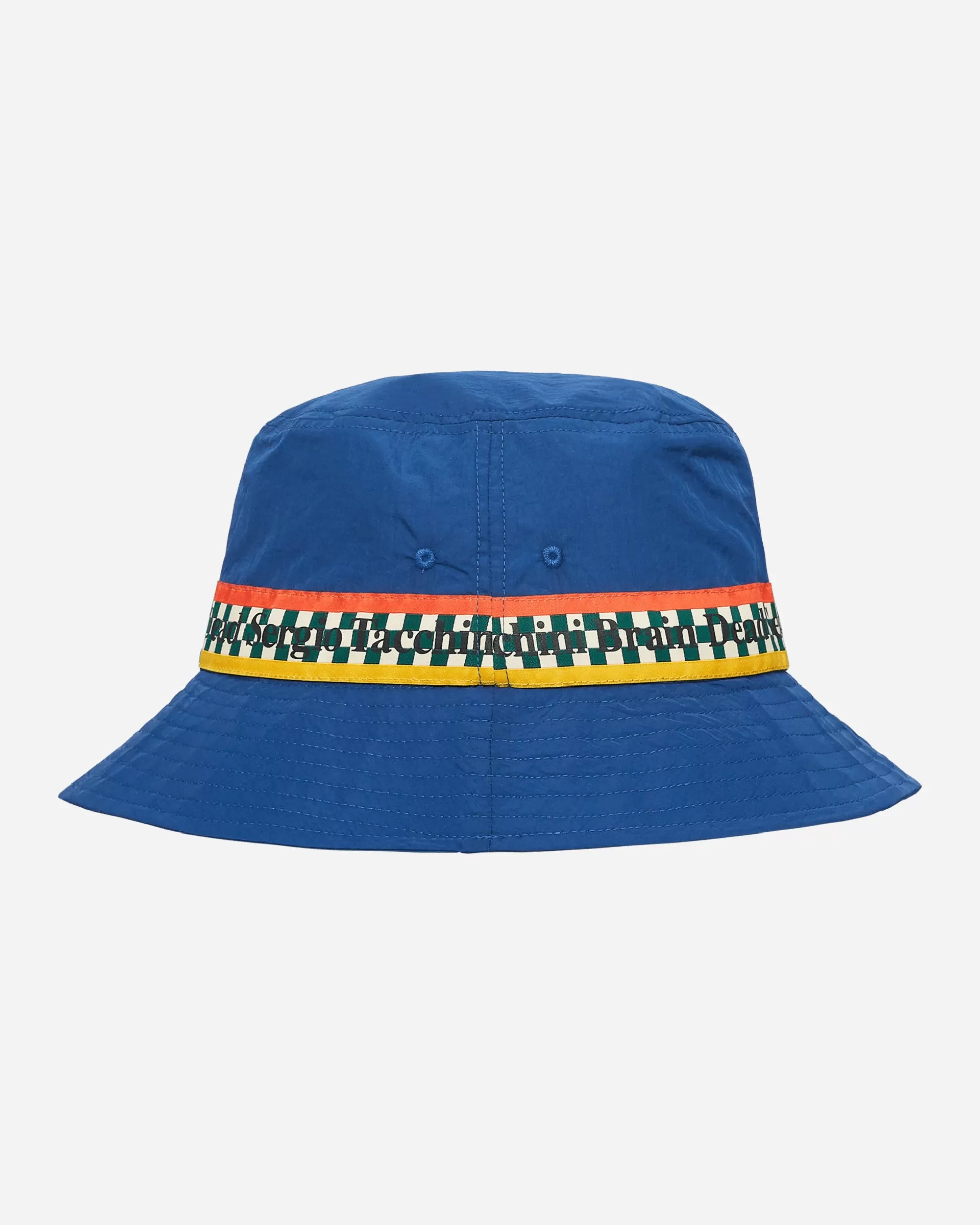 Brain Dead Sergio Tacchini Bucket Hat Blue Fashion