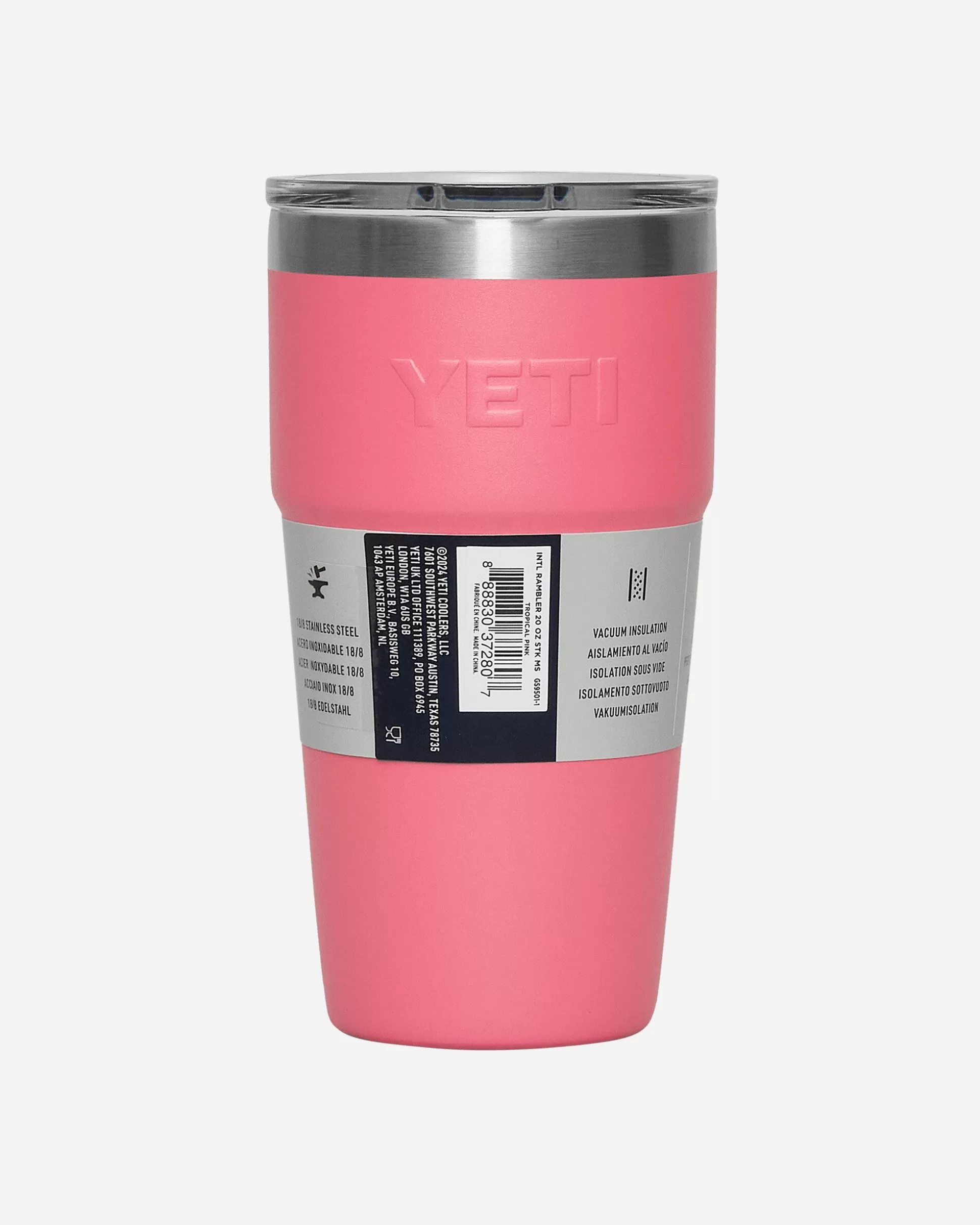 YETI Single Rambler Stackable Cup Tropical Pink Outlet