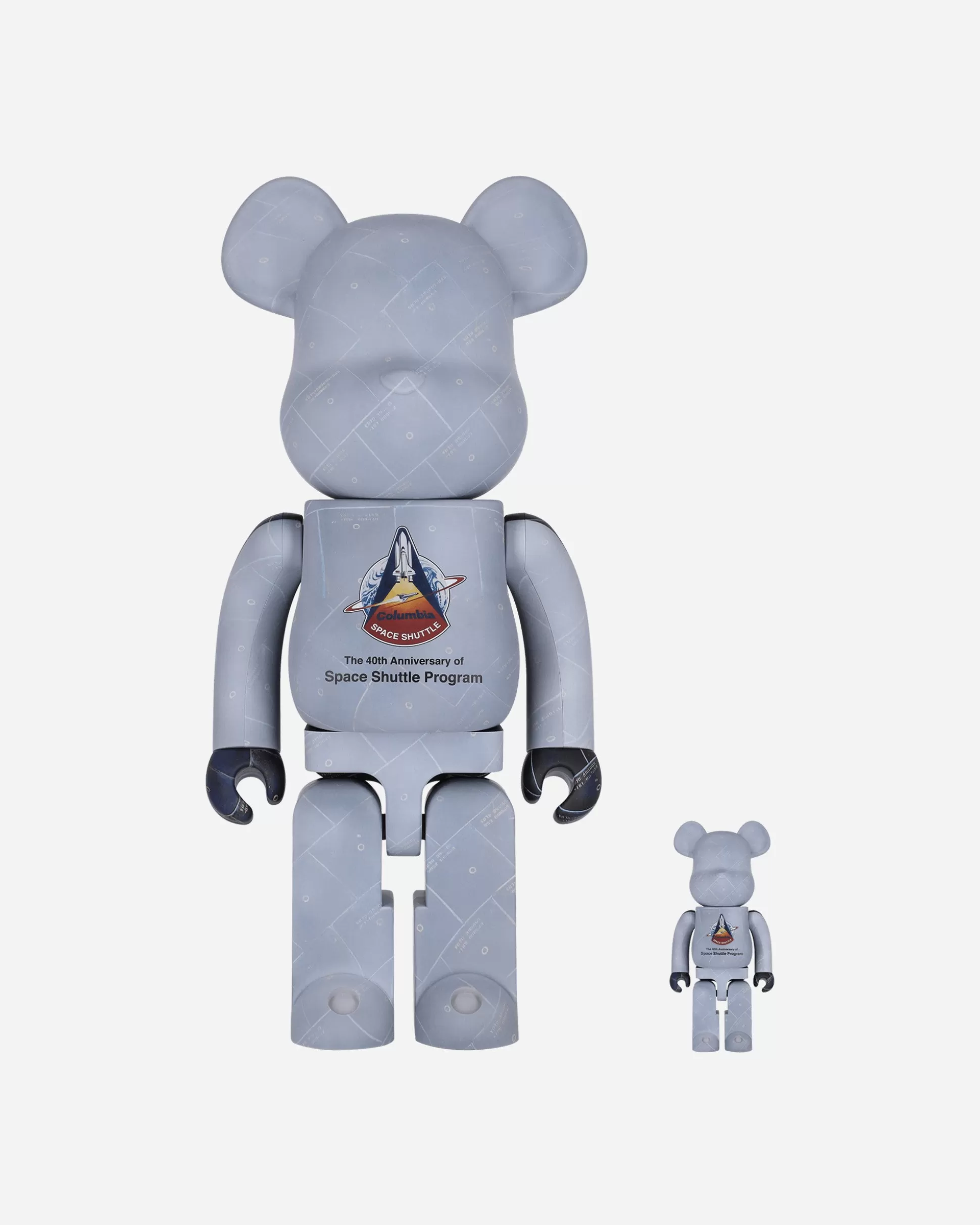 Medicom 100% + 400% Space Shuttle Be@rbrick Multicolor Best