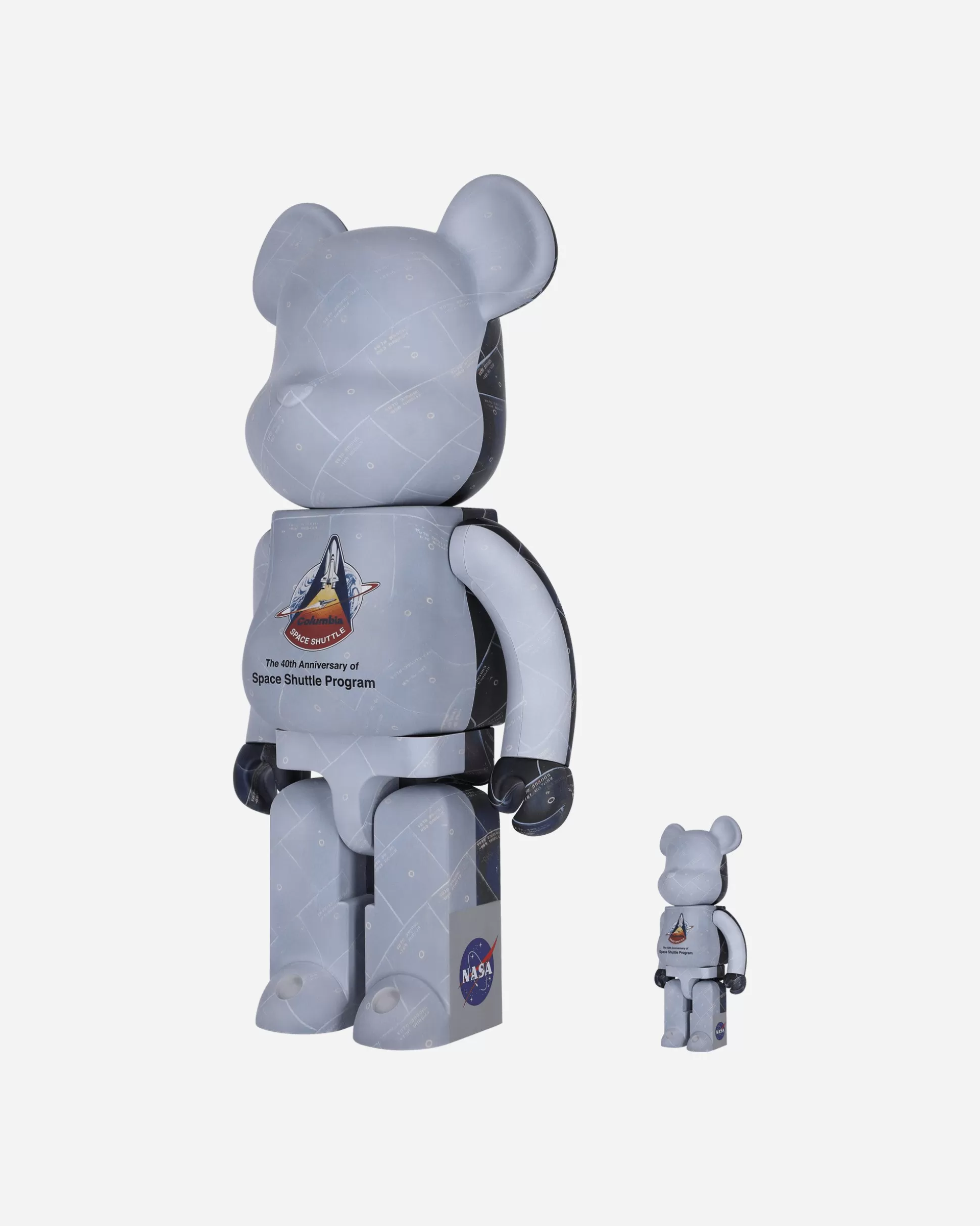 Medicom 100% + 400% Space Shuttle Be@rbrick Multicolor Best