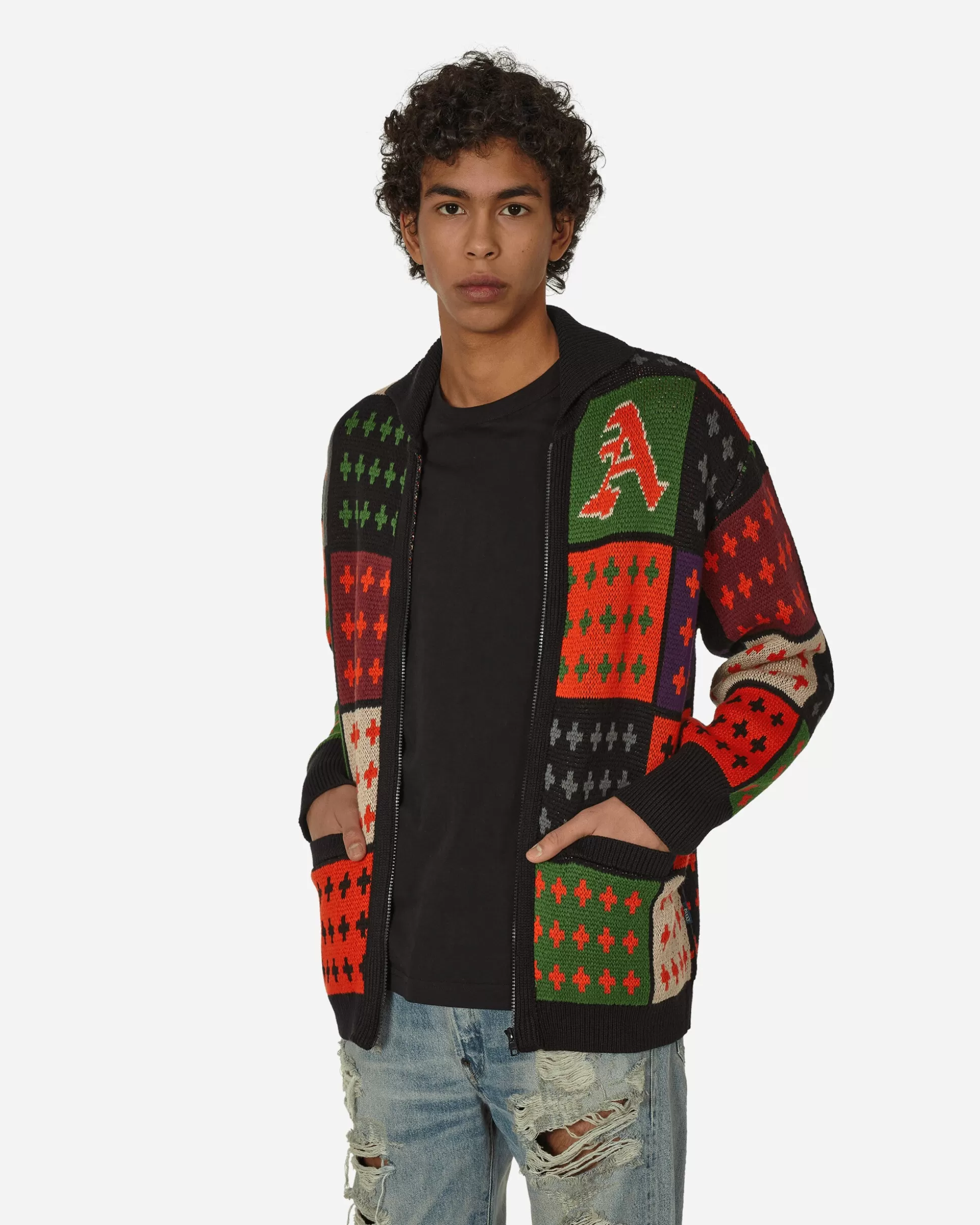 Awake NY Stadium Zip Sweater Multicolor Online