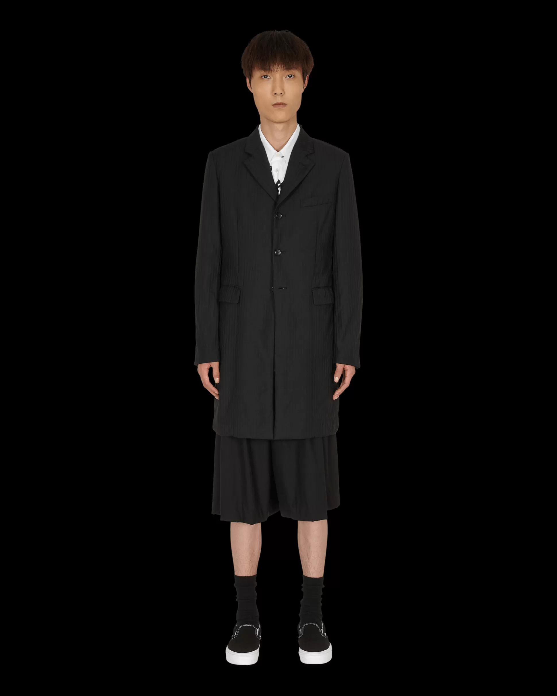 Comme Des Garçons Black Suiting Coat Black Sale