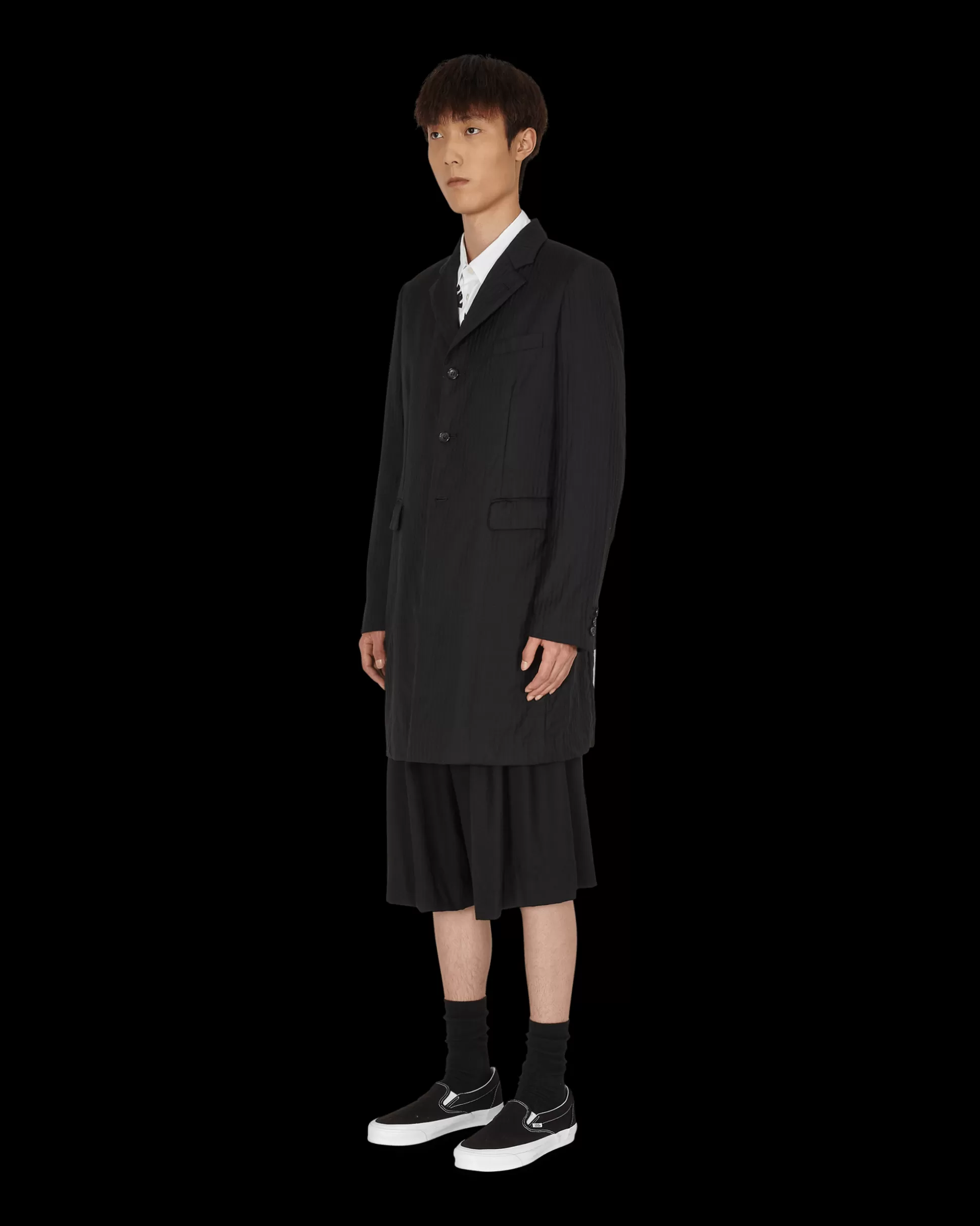 Comme Des Garçons Black Suiting Coat Black Sale