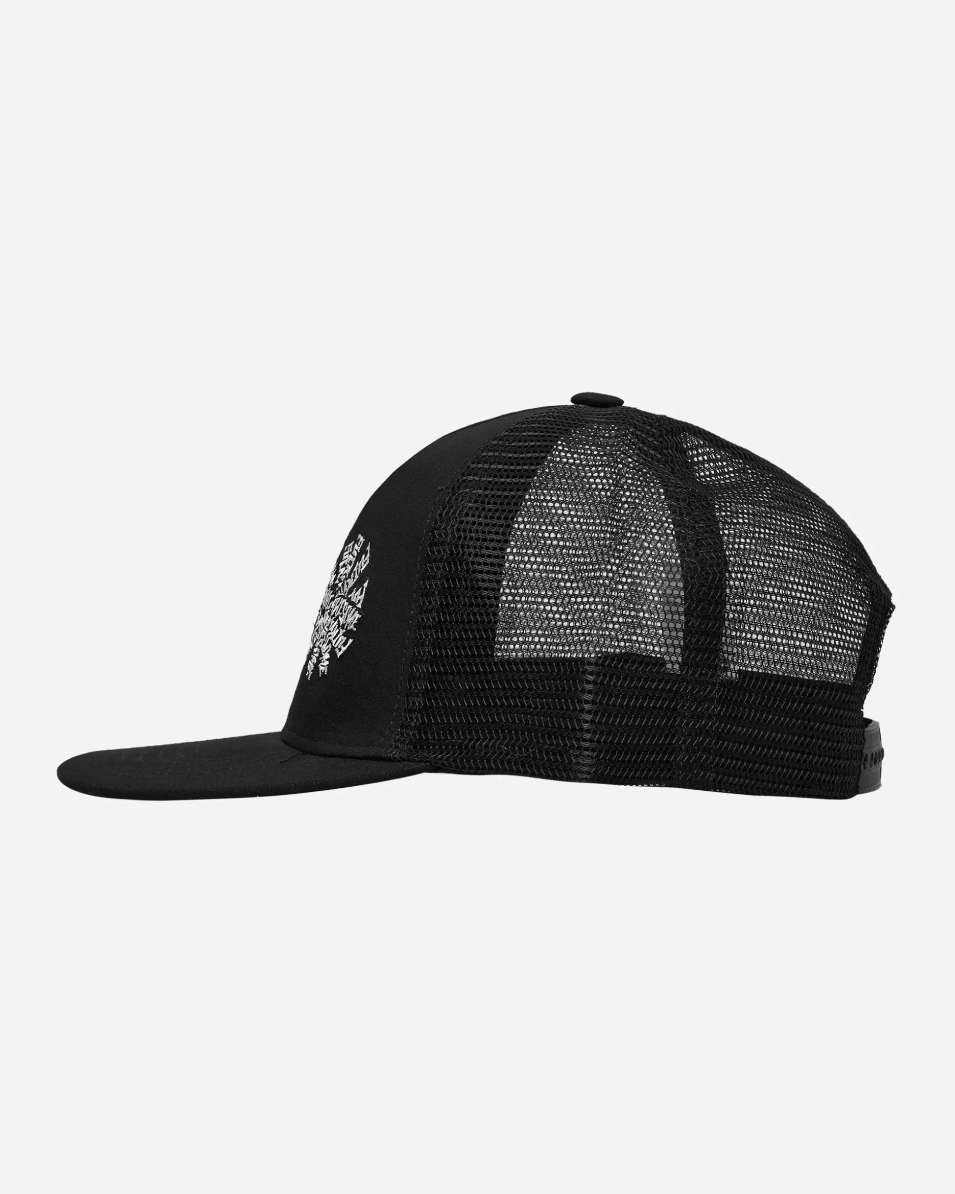 Fucking Awesome Three Sprial Trucker Hat Black New