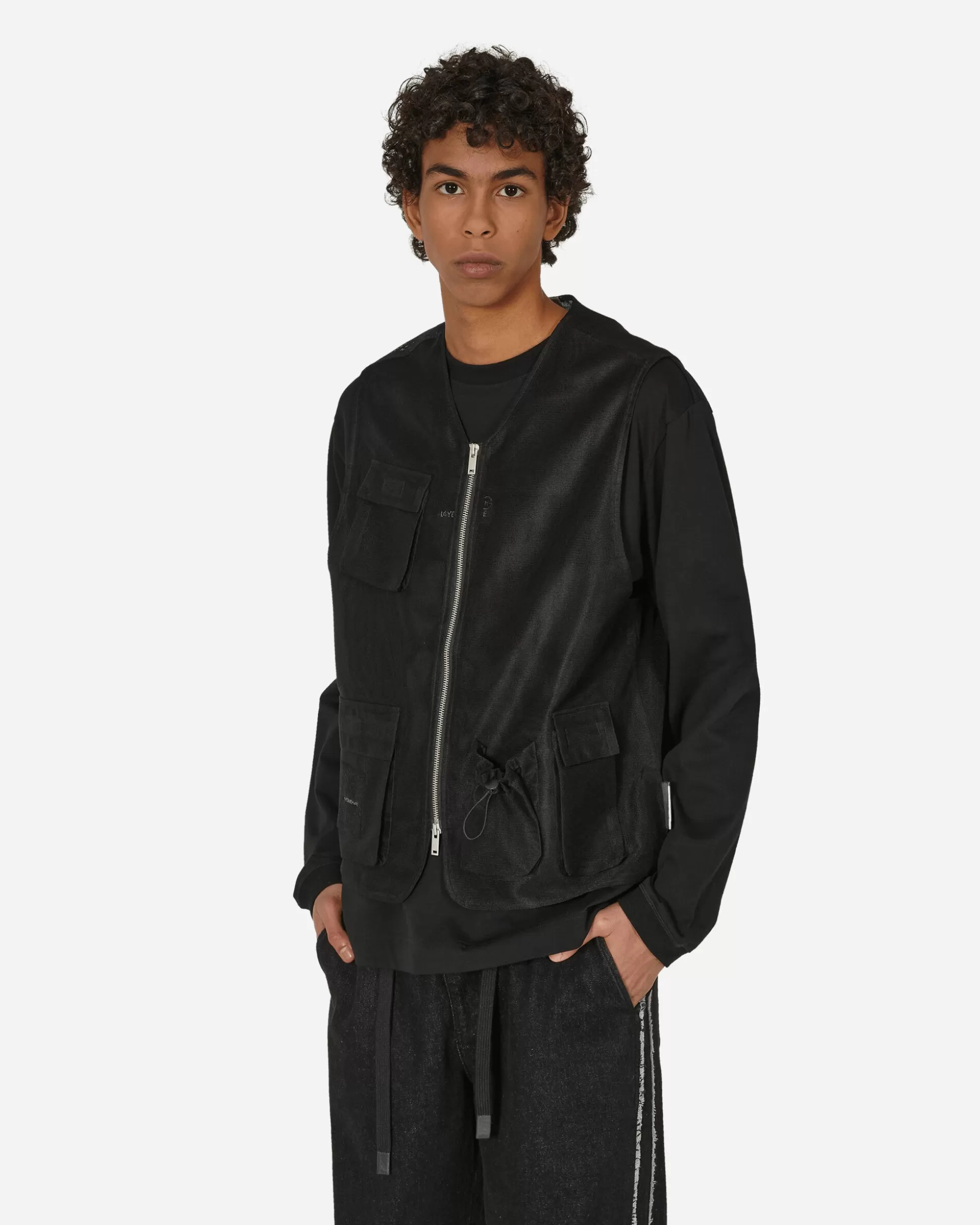 Haydenshapes Utility Net Vest Black Clearance
