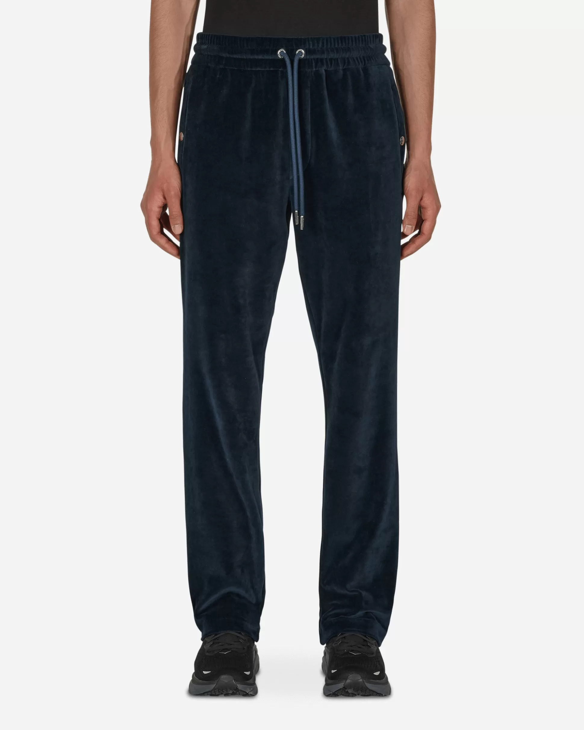 Moncler Velvet Sweatpants Blue Best