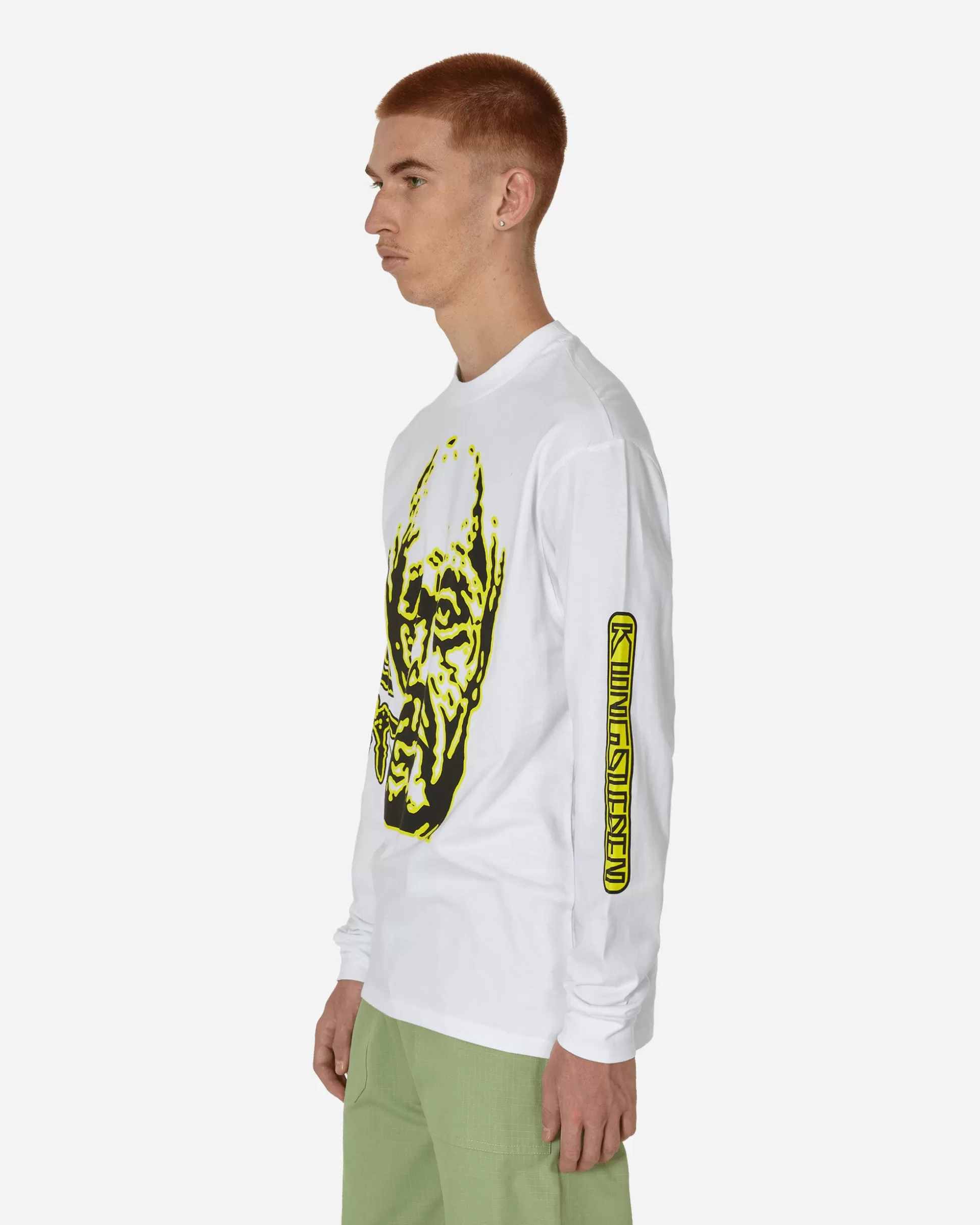Rayon Vert Wanted Longsleeve T-Shirt White Store