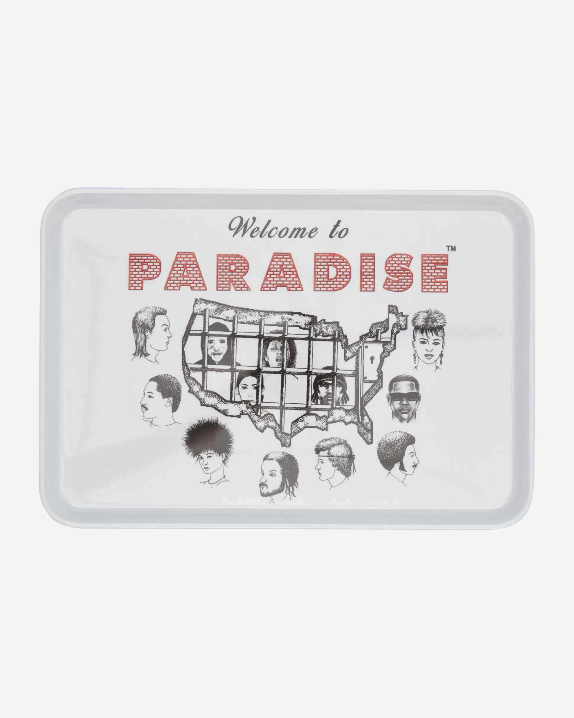 Paradis3 Welcome To Tray White New