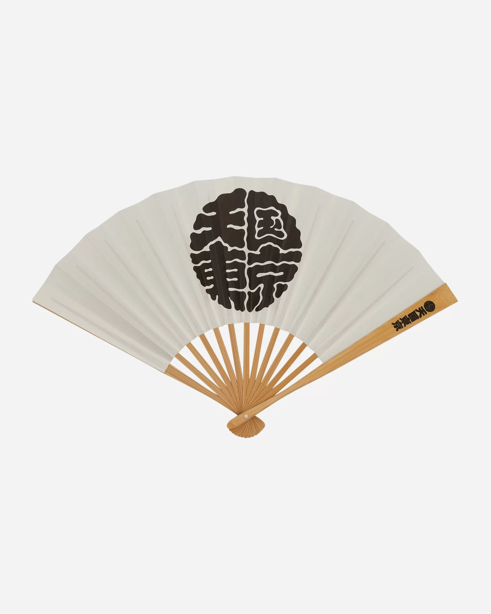 WACKO MARIA Wolf Head's Folding Fan White Flash Sale