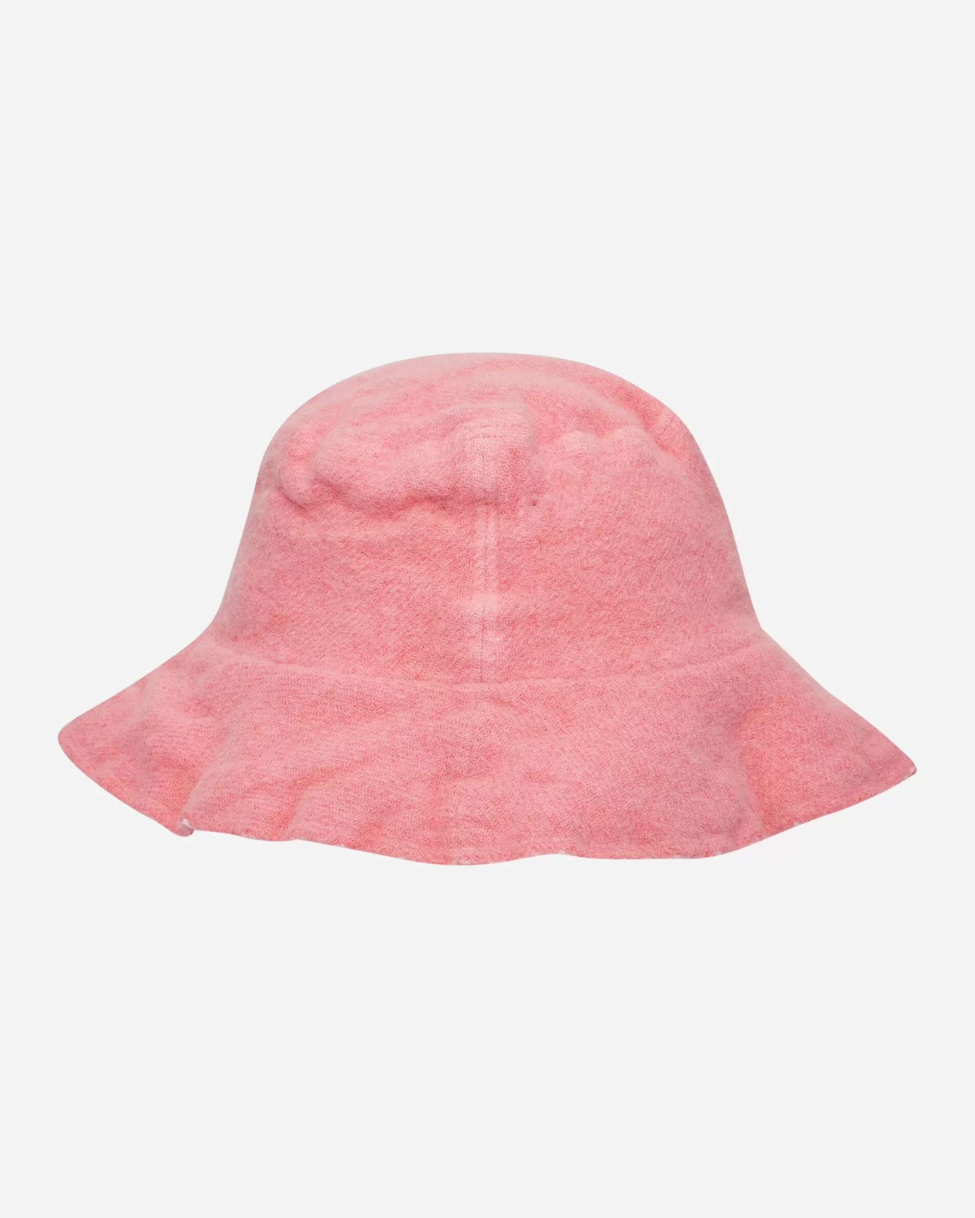 Comme Des Garçons Shirt Wool Bucket Hat Pink Fashion