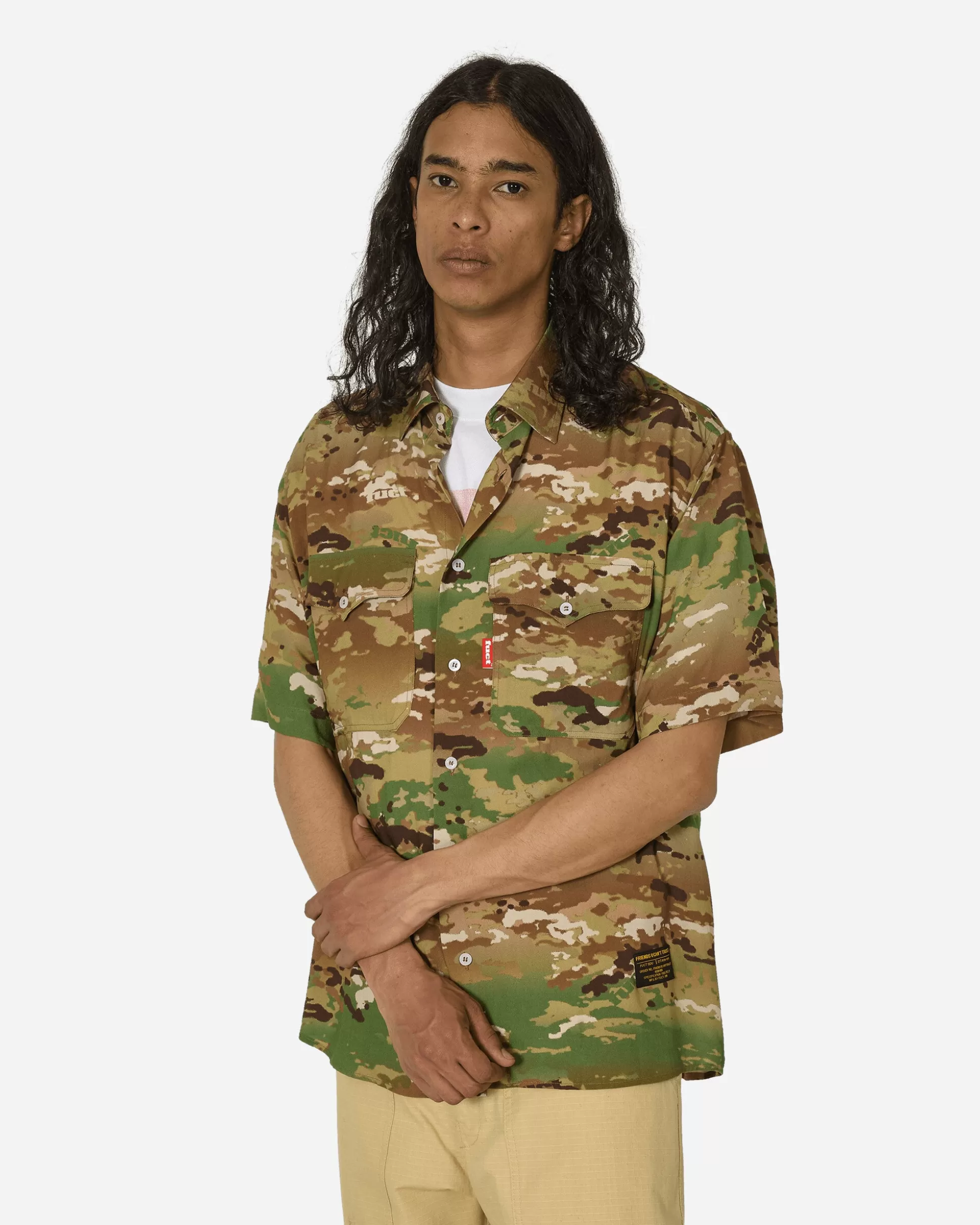 FUCT Workwear Shirt Camouflage New