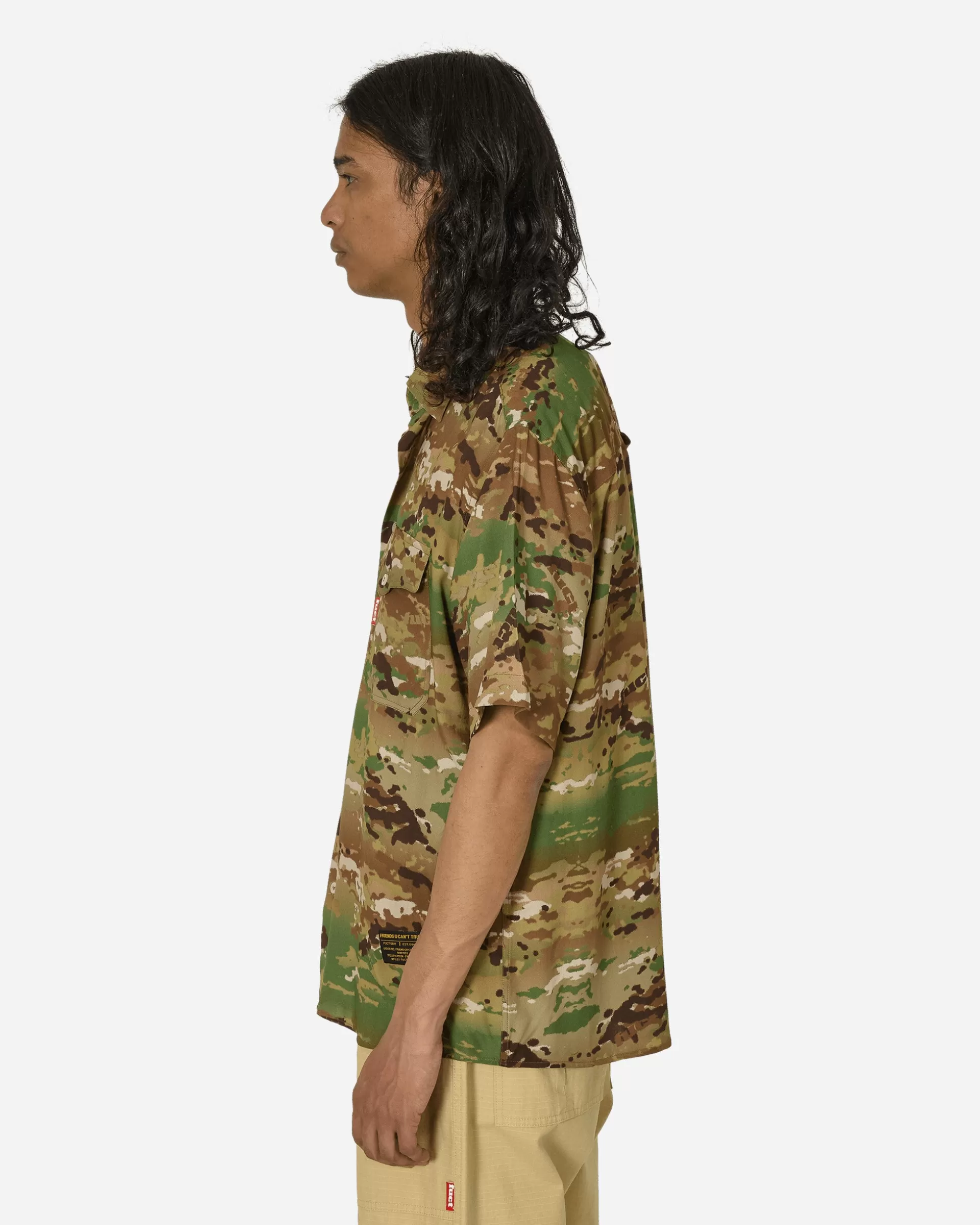 FUCT Workwear Shirt Camouflage New