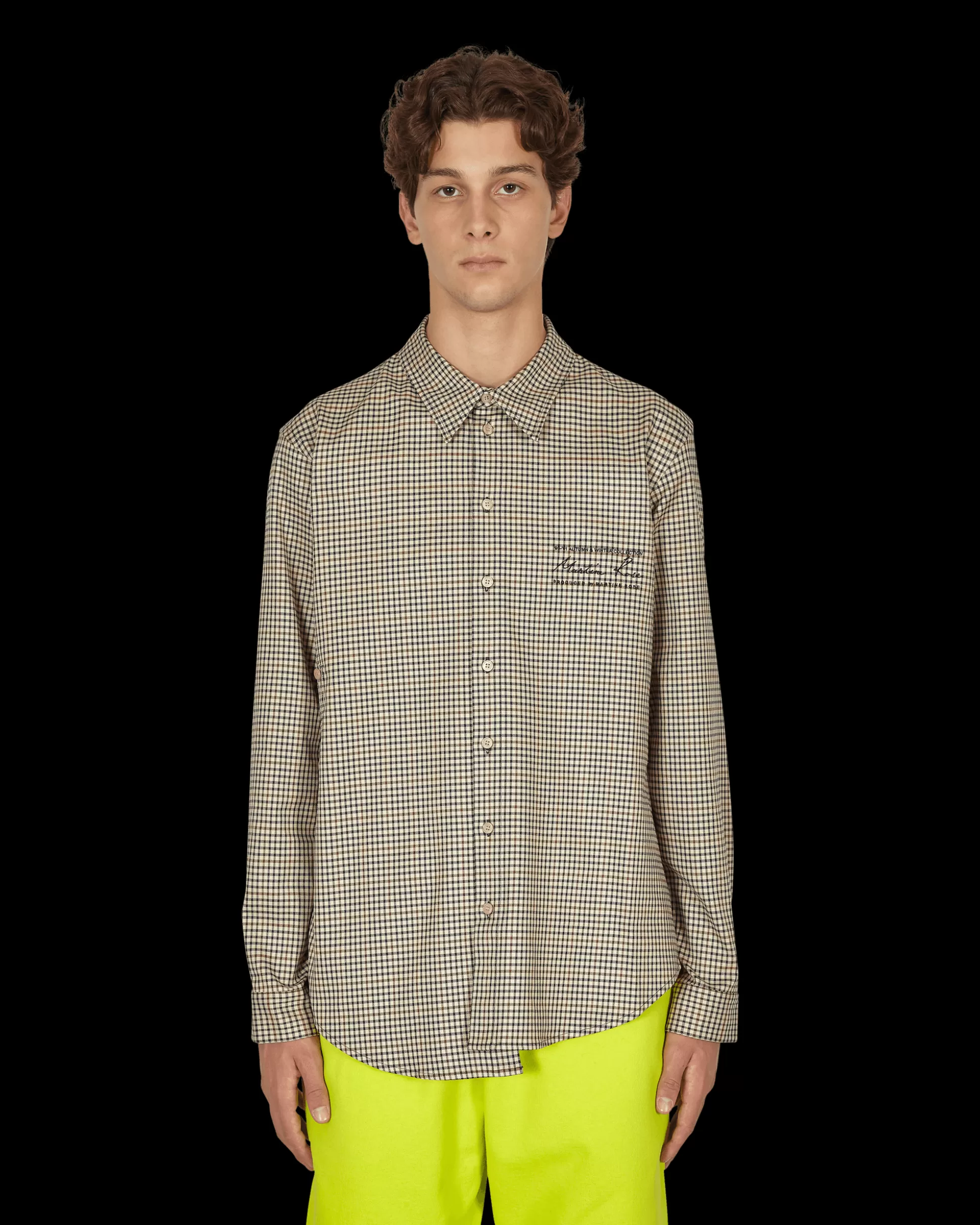 Martine Rose Wrap Shirt Multicolor Fashion